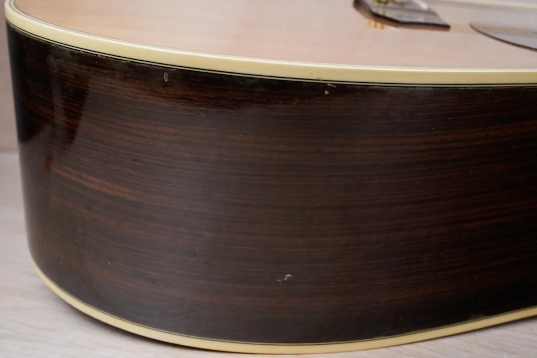 Aria SW-20T 12-String Acoustic Guitar MIJ 1980 Natural Made in Japan w/ Hard Case - Image 32