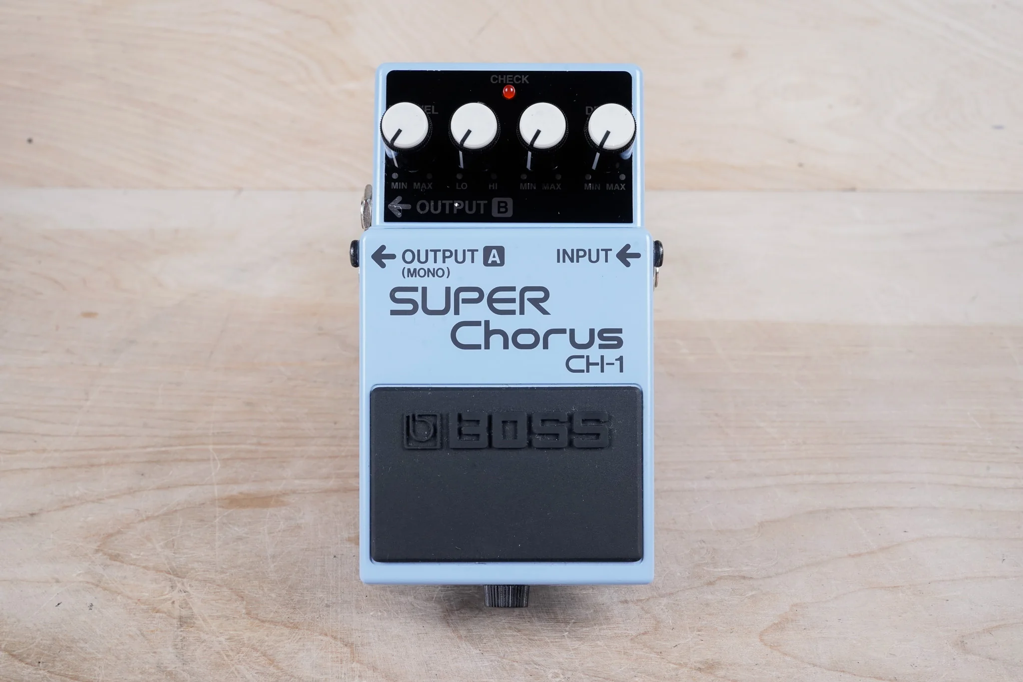 Boss CH-1 Super Chorus 2018 Blue w/ Box, Paperwork - Image 7