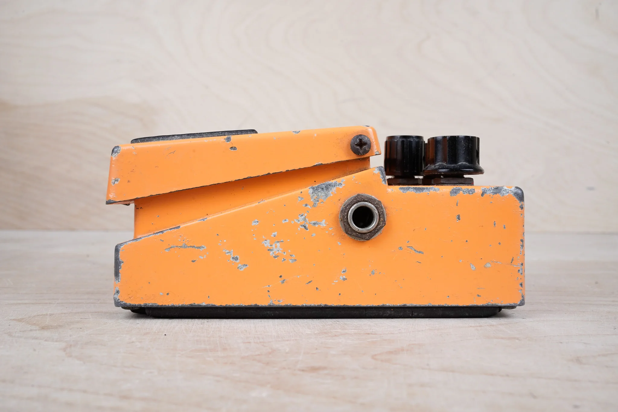 Boss DS-1 Distortion (Black Label, Long Dash) Orange 1982 Vintage Made in Japan ACA - Image 2