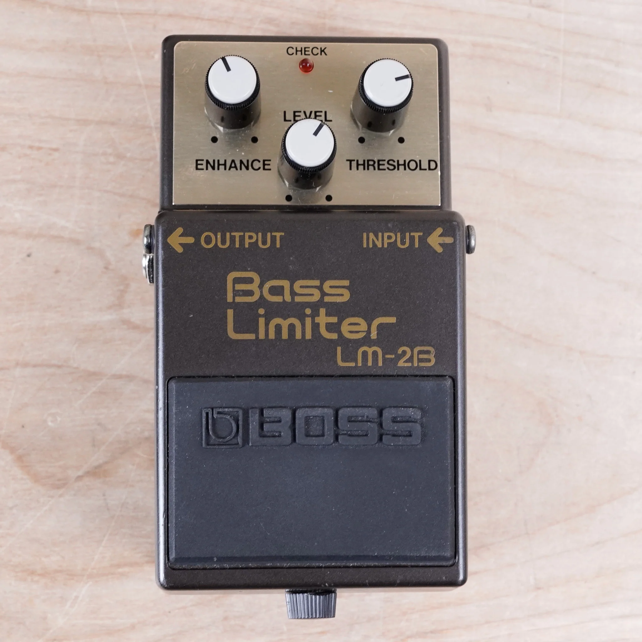 Boss LM-2B Bass Limiter (Silver Label) 1992 Brown - Image 3