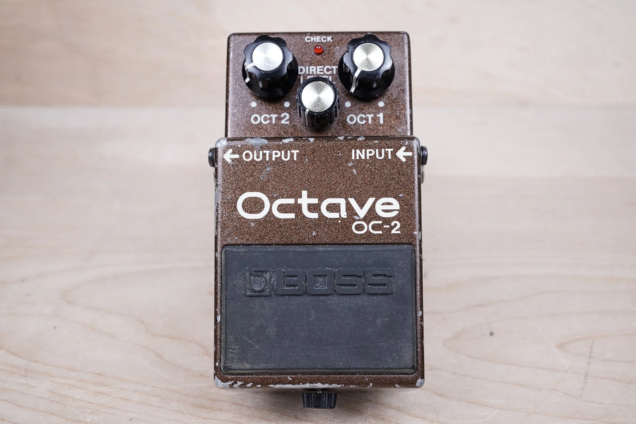 Boss OC-2 Octave (Black Label) 1995 Brown MIT ACA - Image 6