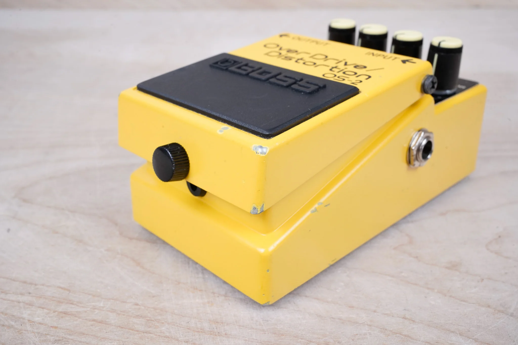 Boss OS-2 Overdrive Distortion Pedal 2007 Yellow - Image 6