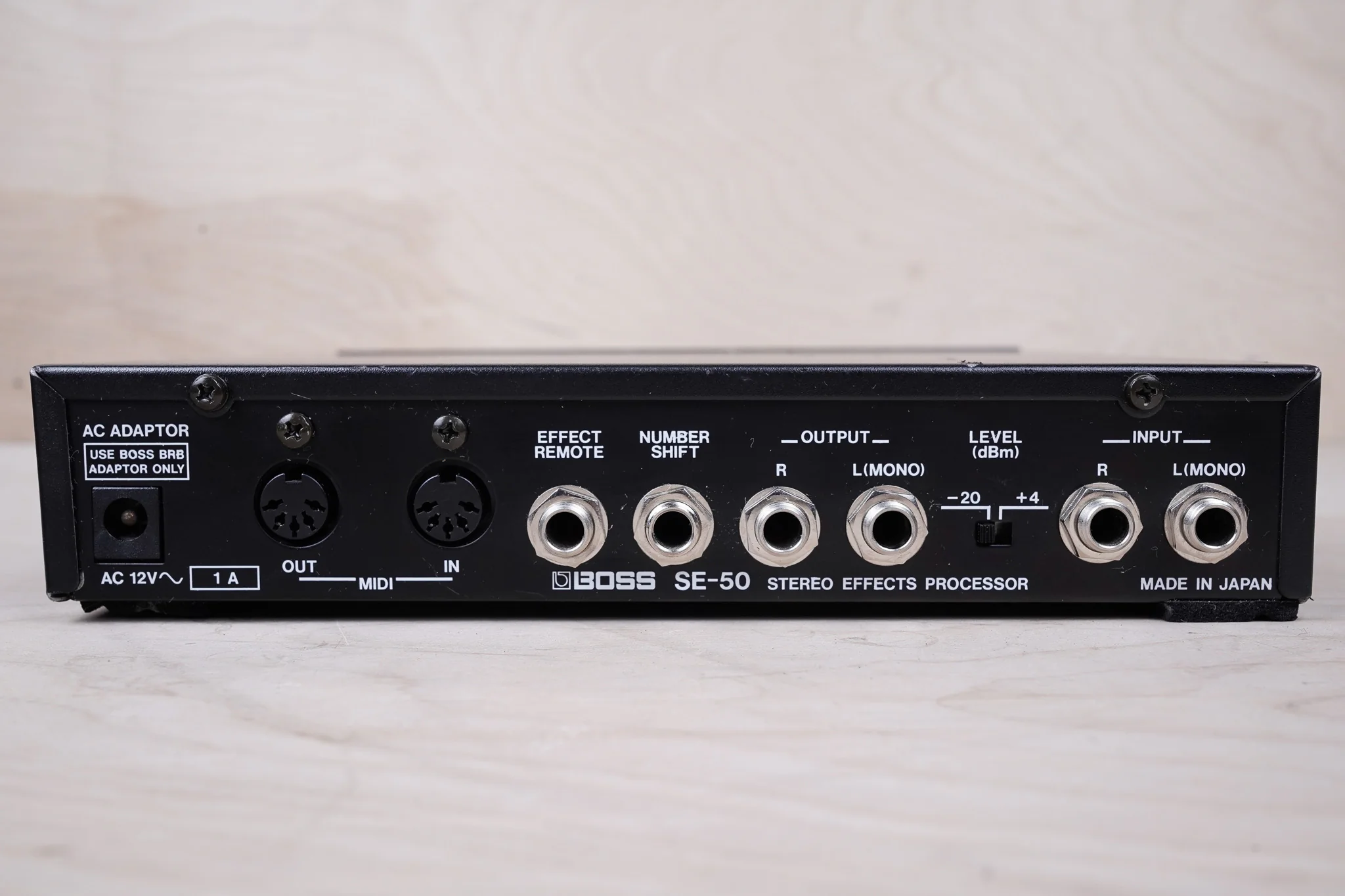 Boss SE-50 Stereo Effects Processor 1991 w/ Power Adapter - Image 5