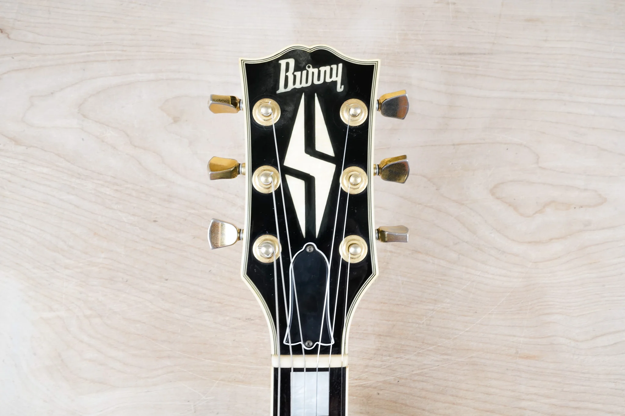 Burny RCL-65 Custom MIJ 1990 Black Beauty Made in Japan VH-1 PAF Pickups 1960 Reissue w/ Hard Case - Image 21