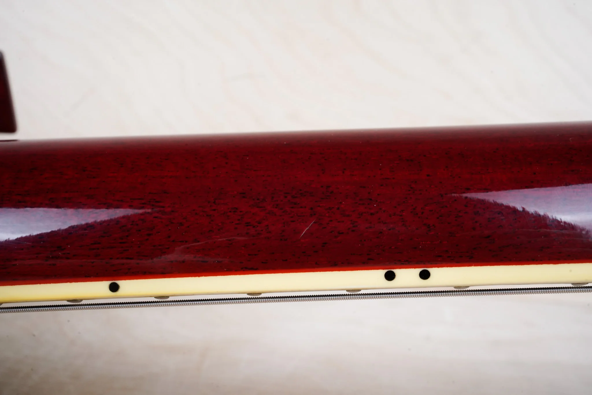 Burny RSG-65 '63 Model MIJ 1990 Cherry VH-1 PUs Japan SG w/ Bag - Image 13