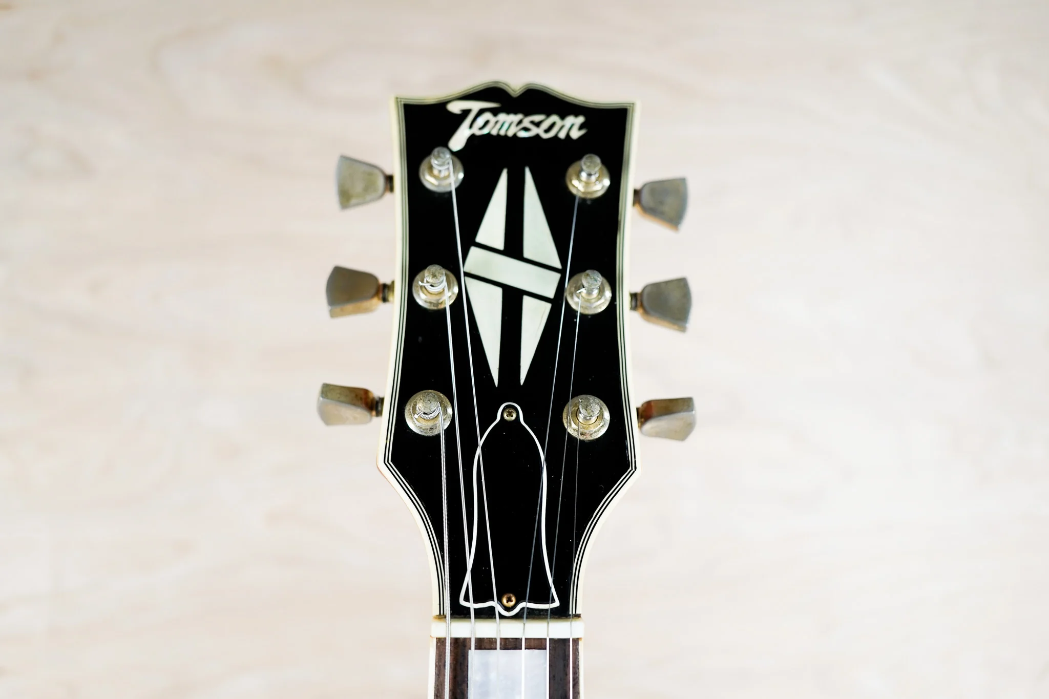 Tomson Single Cut Custom 1980's Sunburst Vintage Made in Japan MIJ w/ Bag - Image 22