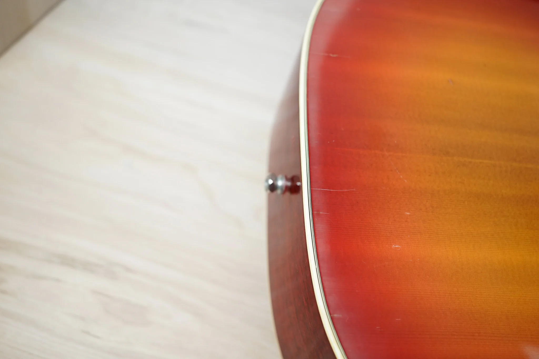 Morris WH-20 MIJ 1978 Red Sunburst Vintage Made in Japan MIJ w/ Bag - Image 13