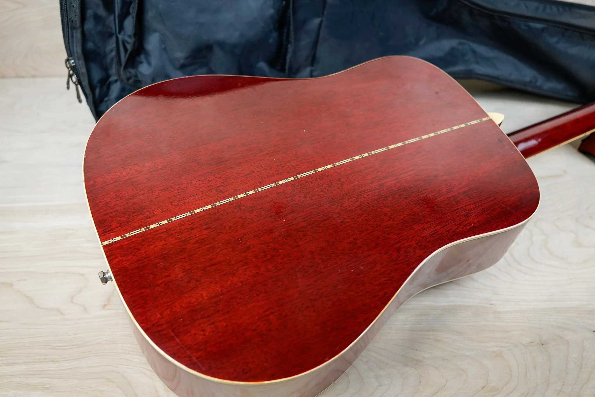 Morris WH-20 MIJ 1978 Red Sunburst Vintage Made in Japan MIJ w/ Bag - Image 20