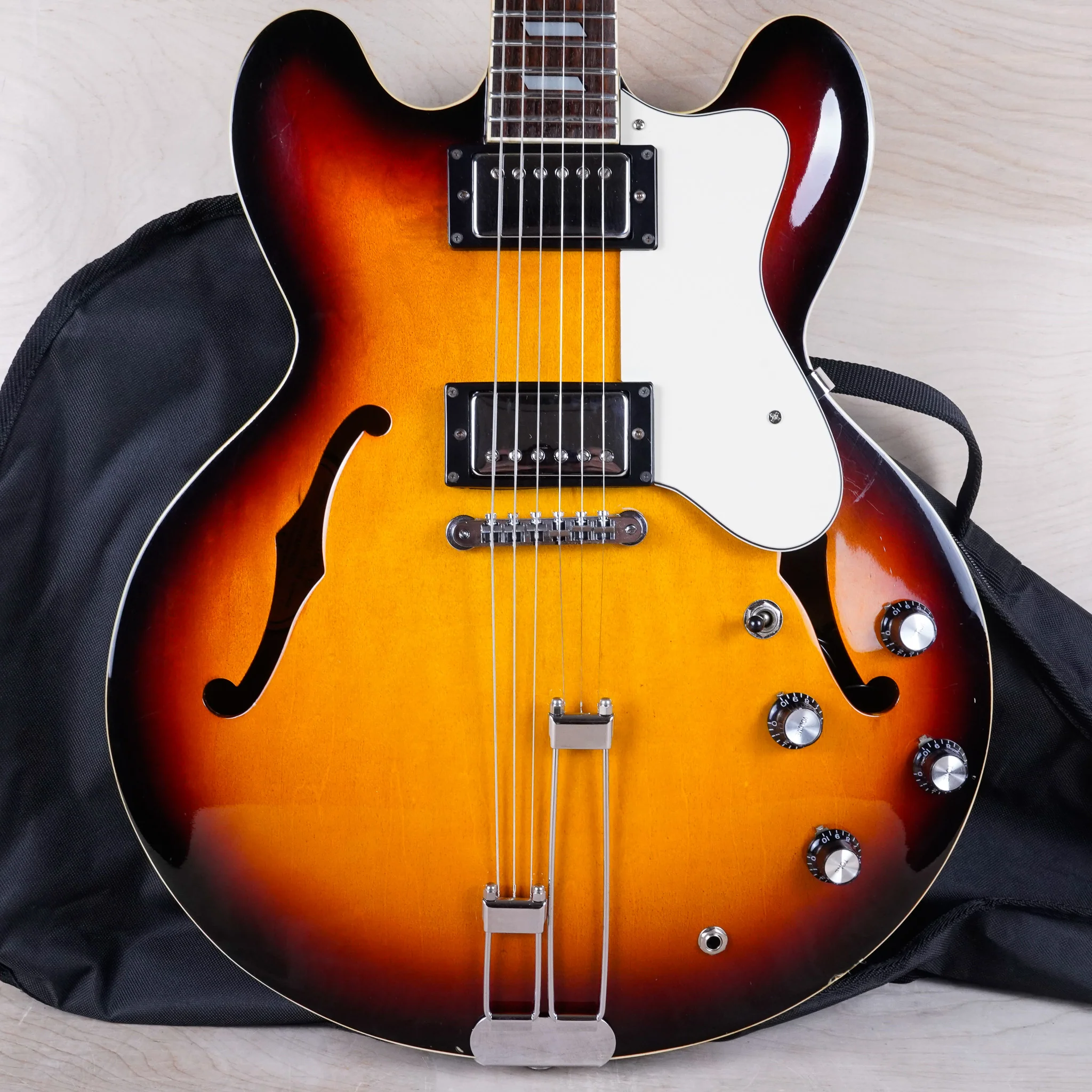 Epiphone Riviera VC 1996 Sunburst Peerless Factory MIK w/ Bag