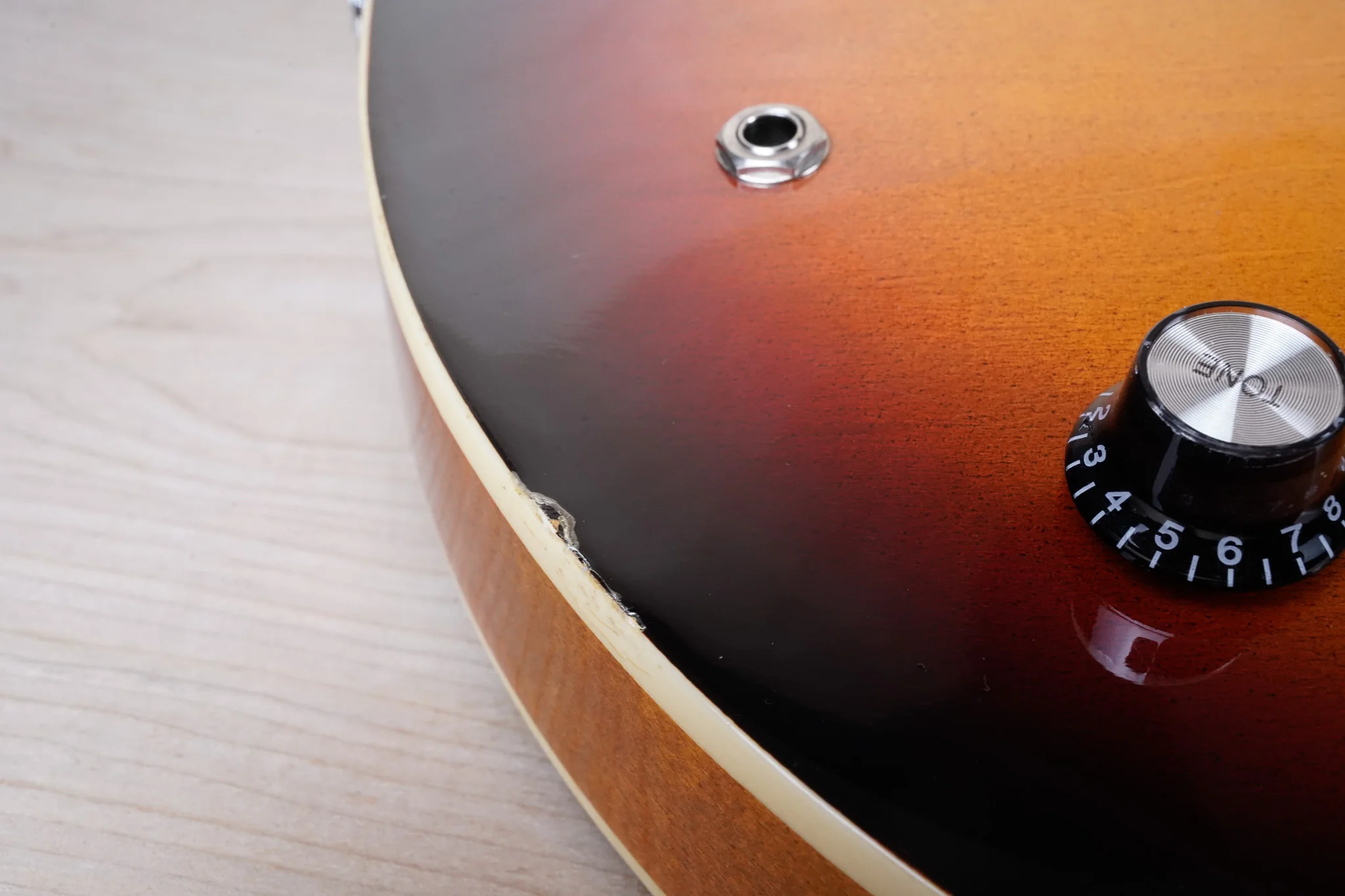 Epiphone Riviera VC 1996 Sunburst Peerless Factory MIK w/ Bag - Image 6