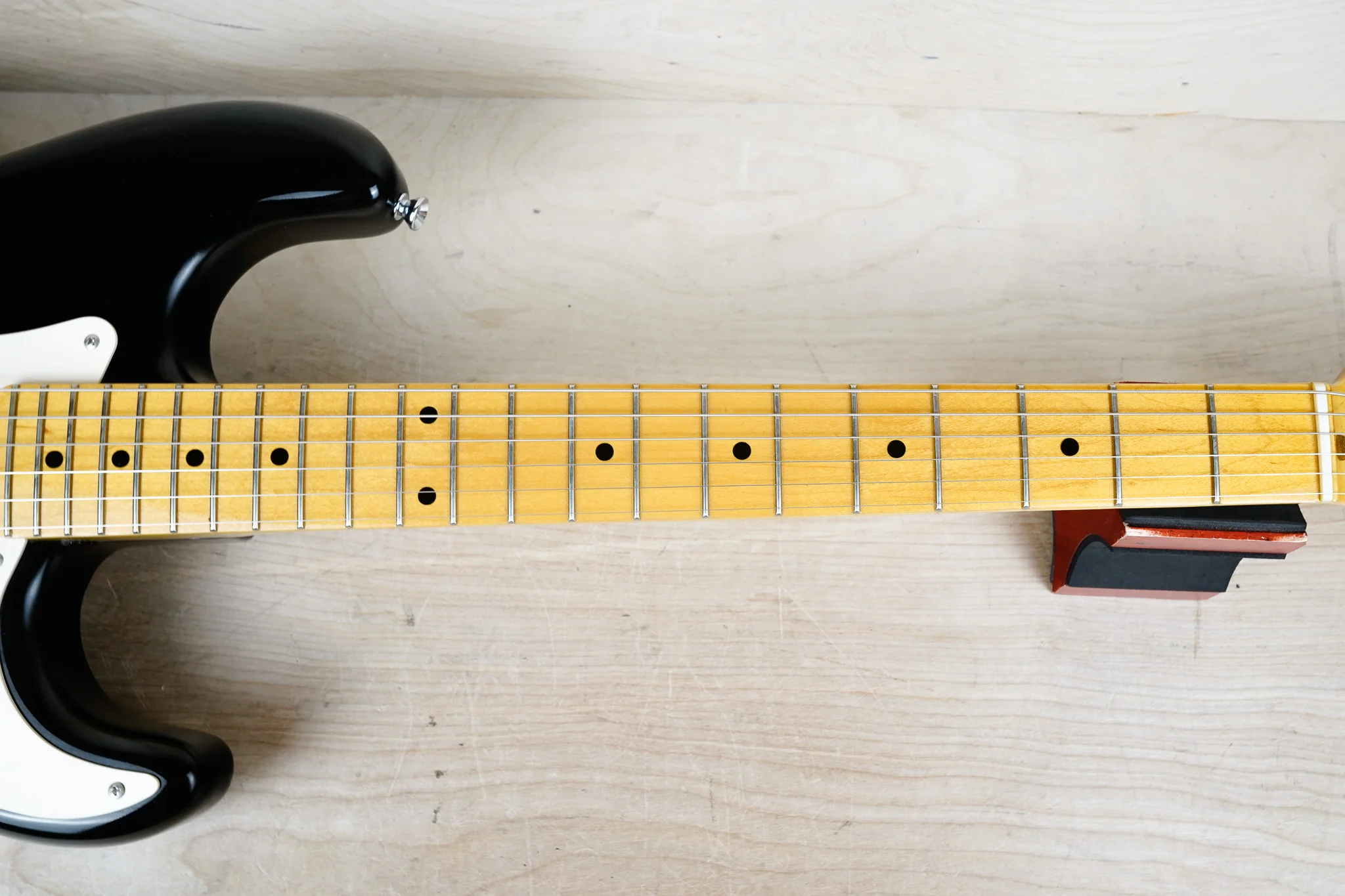 Edwards E-SE-100M/LT MIJ 2013 Black Seymour Duncan Pickups Lacquer Touch Finish ESP Japan w/ Bag - Image 4