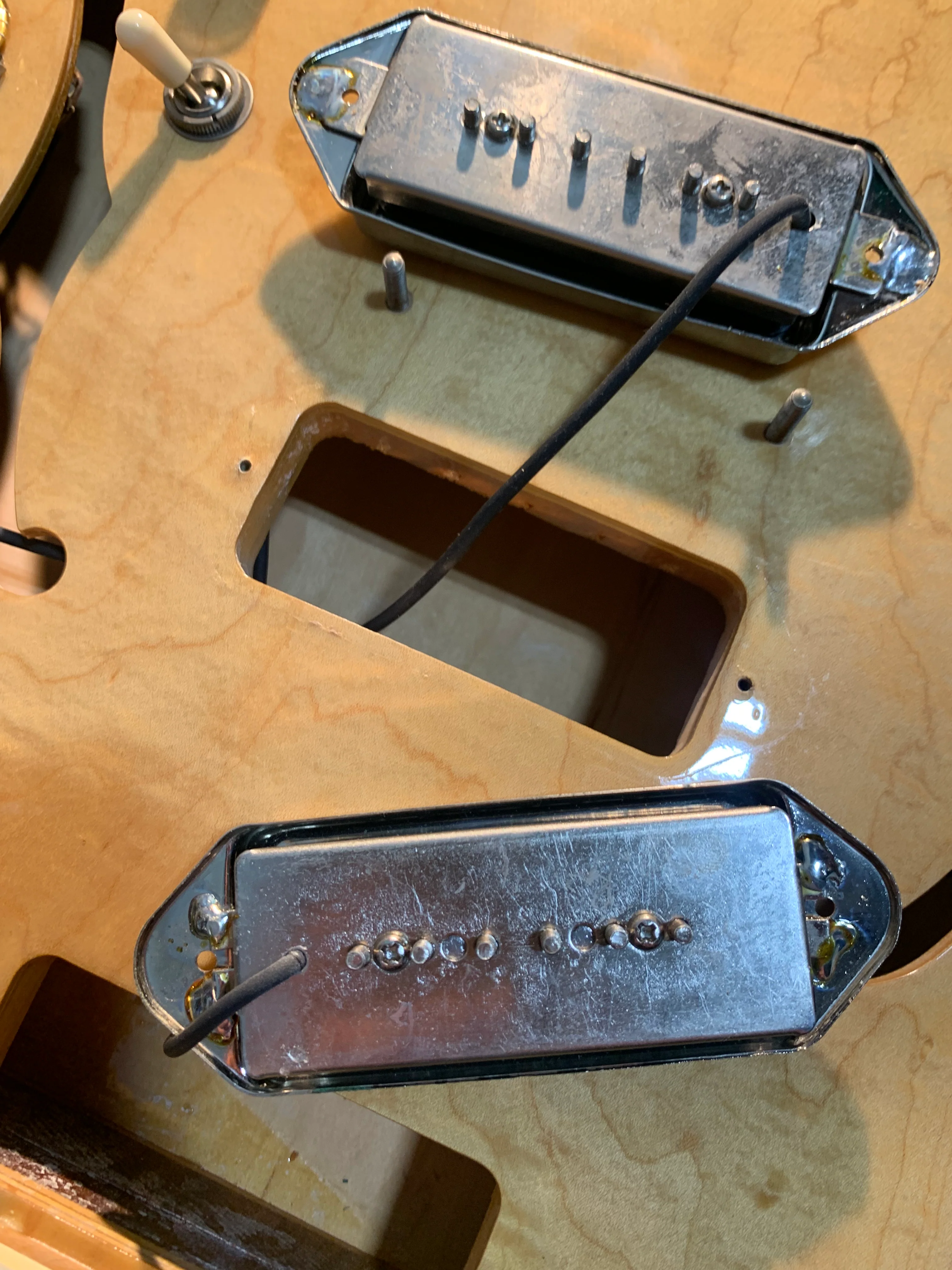 Epiphone Casino MIJ 1996 Natural Export Market Version Tereda Maple Neck Made in Japan w/ Hard Case - Image 17