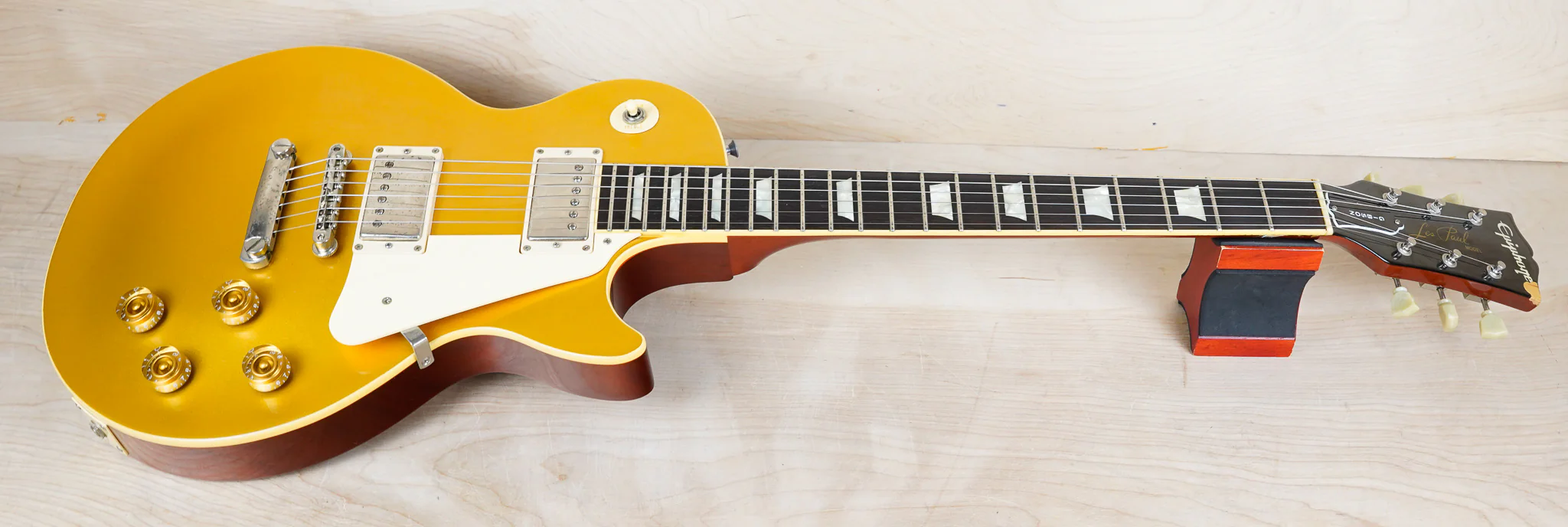 Epiphone LPS-80 Les Paul Standard (Japanese Domestic) 2000 Metallic Gold w/ OHSC - Image 3