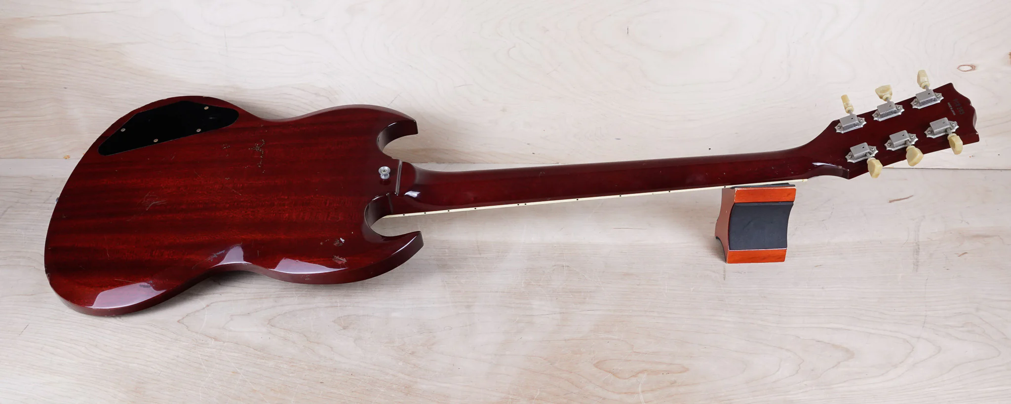 Epiphone SG-70 (Japanese Domestic) 2009 Cherry Seymour Duncan SH-4 Gibson MIJ w/ Bag - Image 9