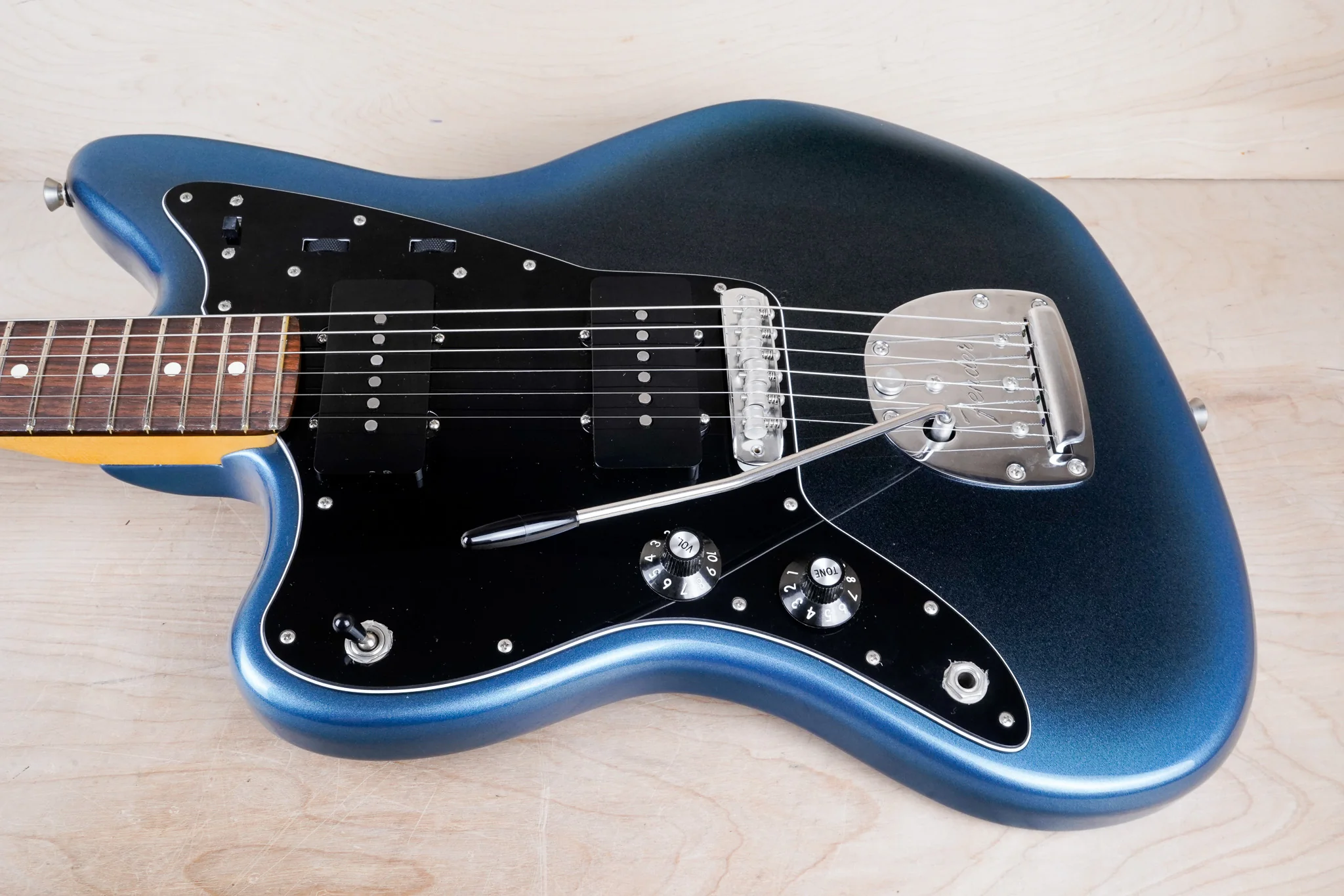 Fender American Professional II Jazzmaster Left-Hand 2021 Dark Night w/ OHSC, Case Candy - Image 6