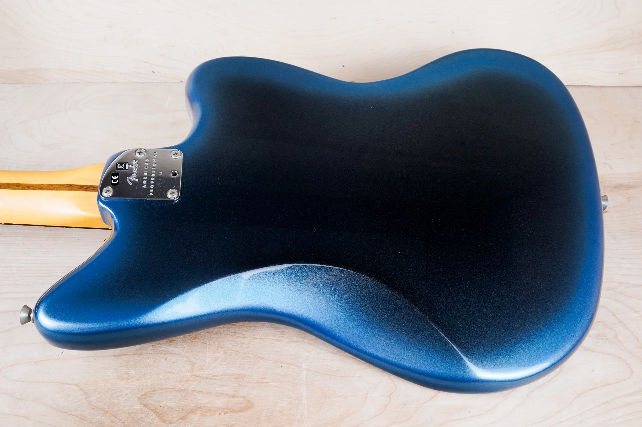 Fender American Professional II Jazzmaster Left-Hand 2021 Dark Night w/ OHSC, Case Candy - Image 8