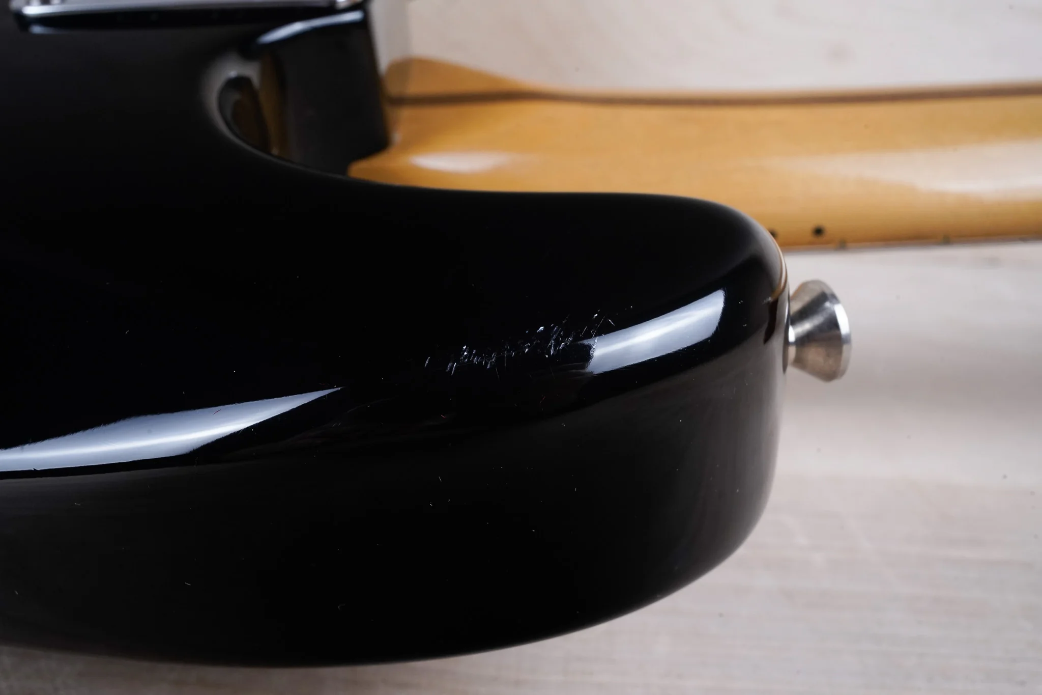 Fender American Standard Stratocaster USA 1995 Black Schecter MonsterTone PUs w/ Bag - Image 14