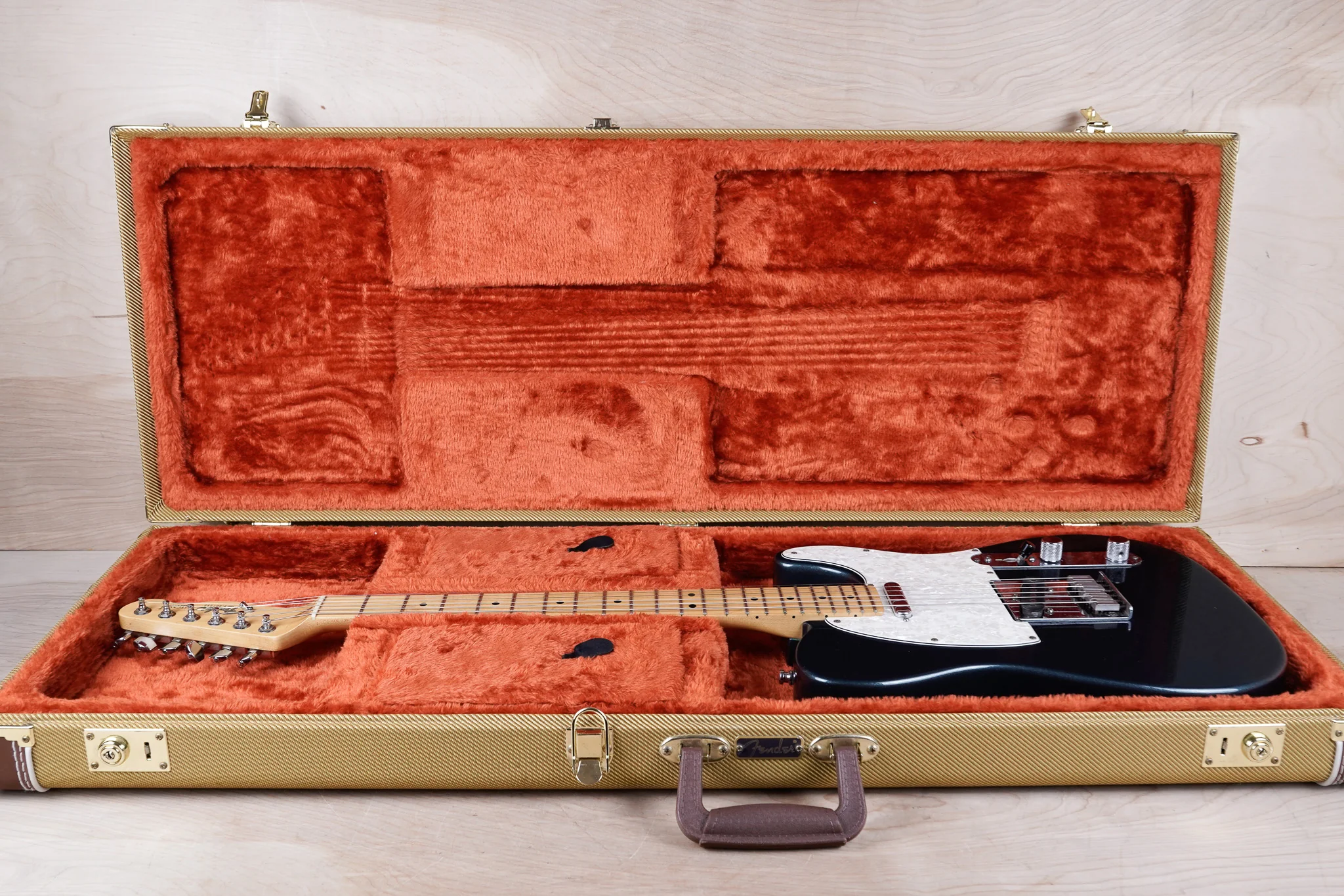 Fender American Standard Telecaster 1989 Gunmetal Blue Vintage USA w/ Hard Case - Image 2