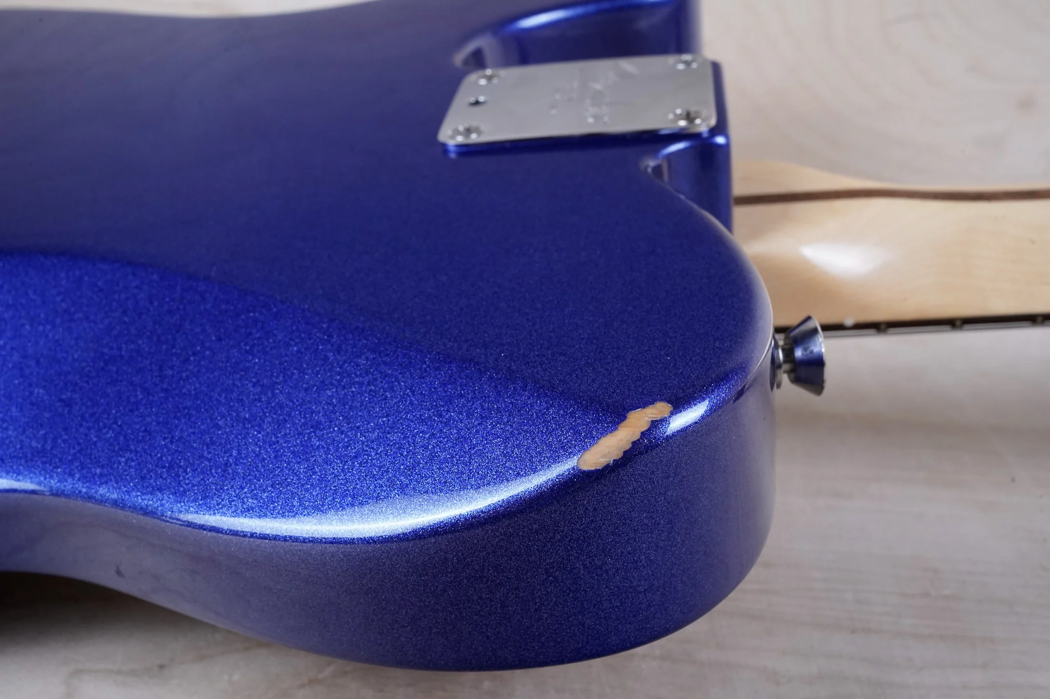 Fender American Standard Telecaster 2013 Mystic Blue with Klein Fat Man Pickups USA w/ Bag - Image 11