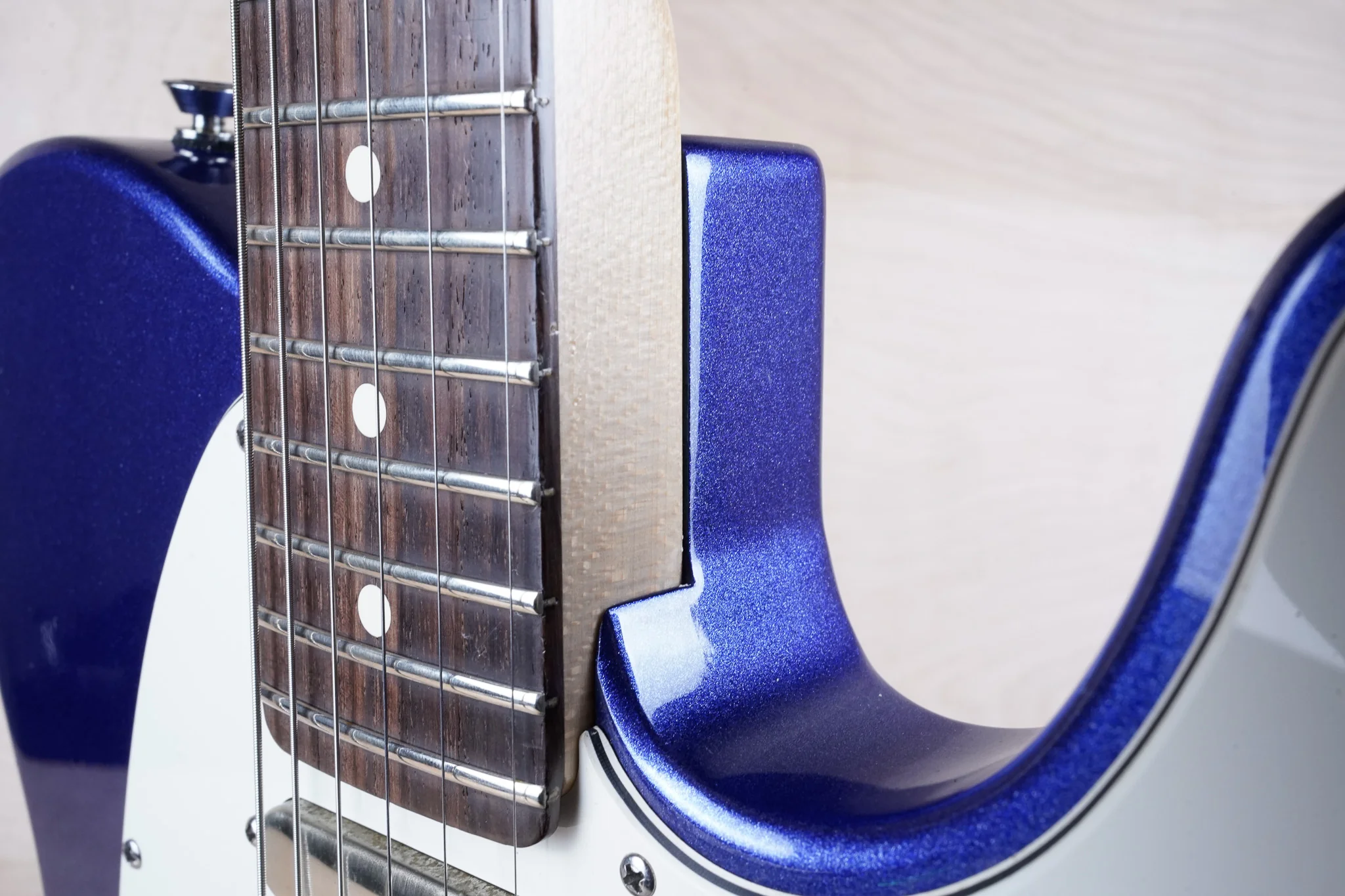 Fender American Standard Telecaster 2013 Mystic Blue with Klein Fat Man Pickups USA w/ Bag - Image 16