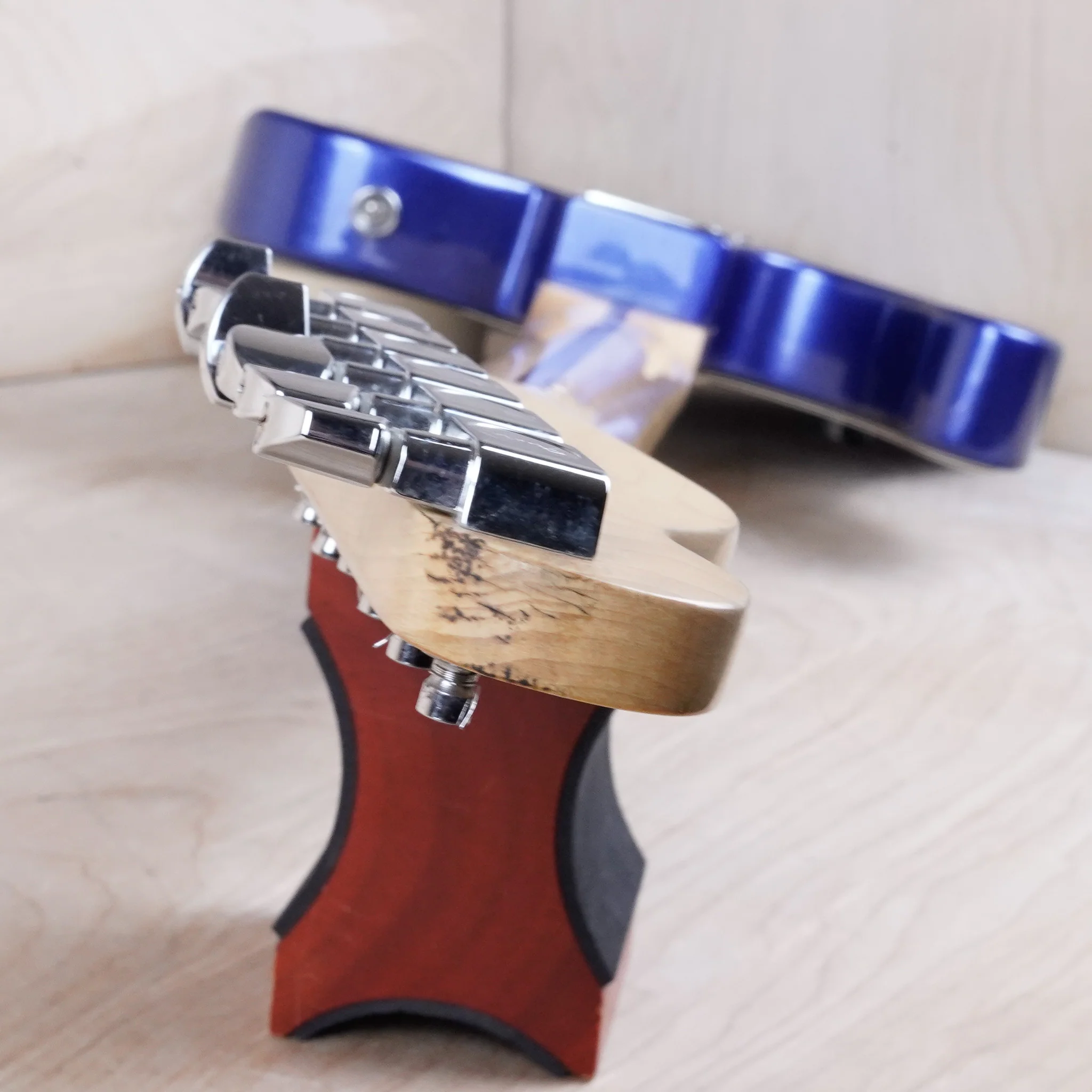 Fender American Standard Telecaster 2013 Mystic Blue with Klein Fat Man Pickups USA w/ Bag - Image 17