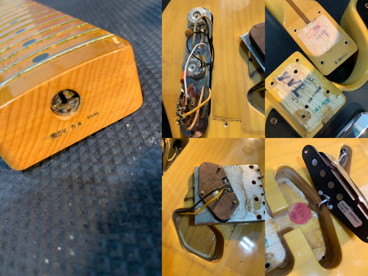 Fender American Vintage '52 Telecaster 1992 Butterscotch Blonde AVRI USA w/ OHSC, Case Candy - Image 25