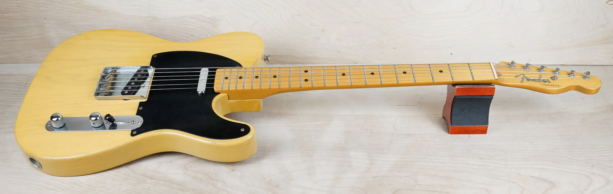 Fender American Vintage '52 Telecaster 1992 Butterscotch Blonde AVRI USA w/ OHSC, Case Candy - Image 3