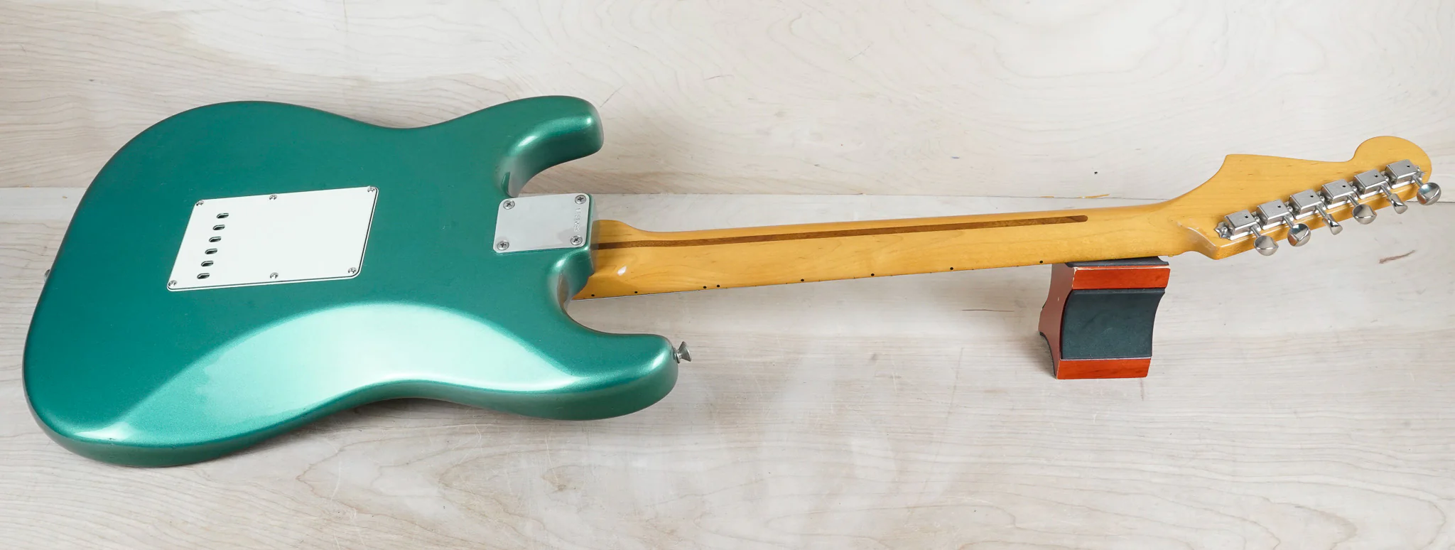 Fender American Vintage '57 Stratocaster Yamano Music 2004 Ocean Turquoise Metallic w/ OHSC - Image 9