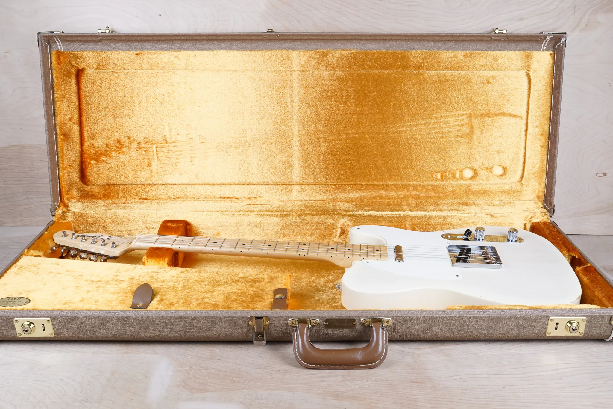 Fender American Vintage '58 "Thin Skin" Telecaster 2013 White Blonde AVRI w/ OHSC - Image 2