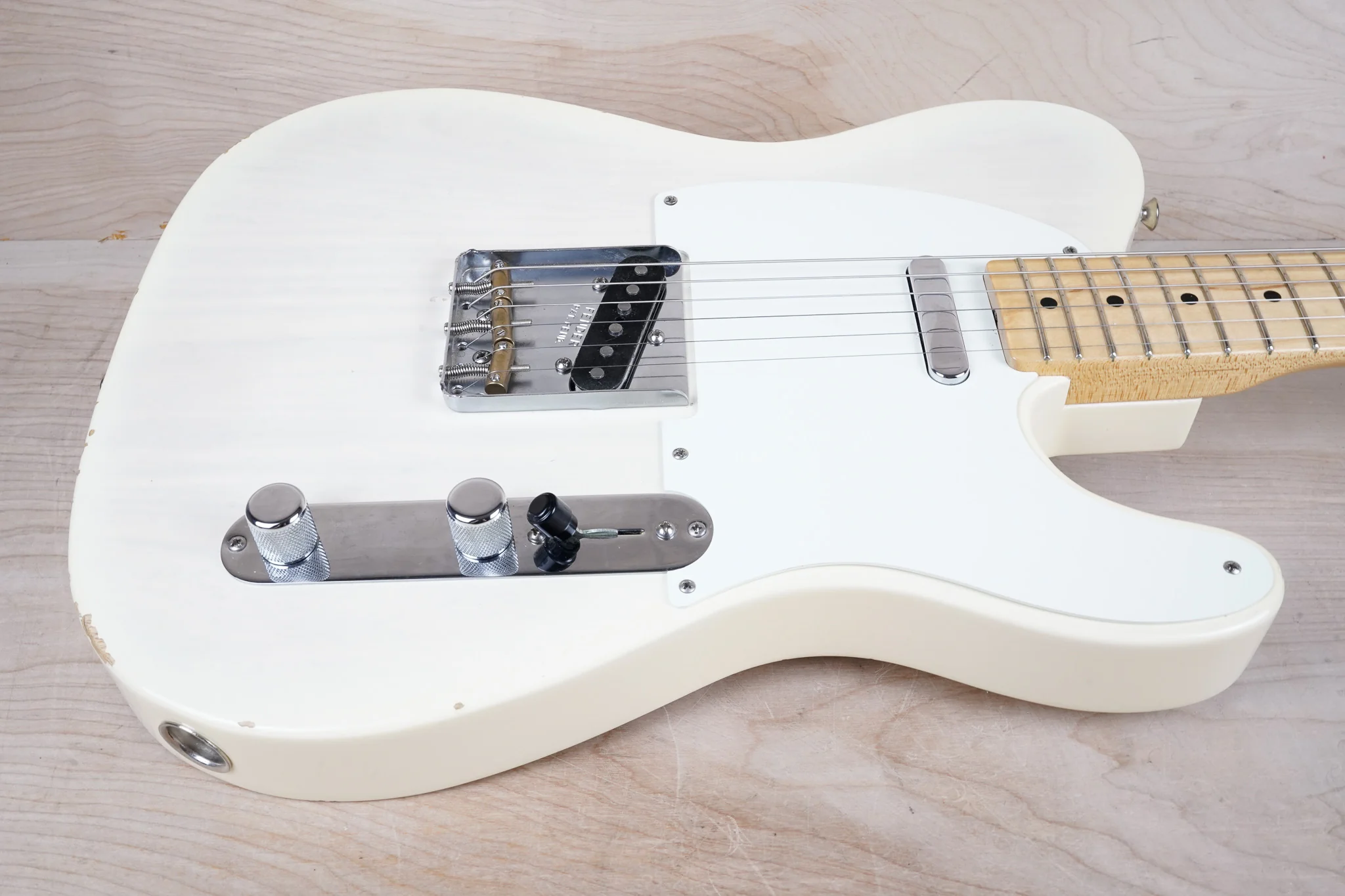 Fender American Vintage '58 "Thin Skin" Telecaster 2013 White Blonde AVRI w/ OHSC - Image 6