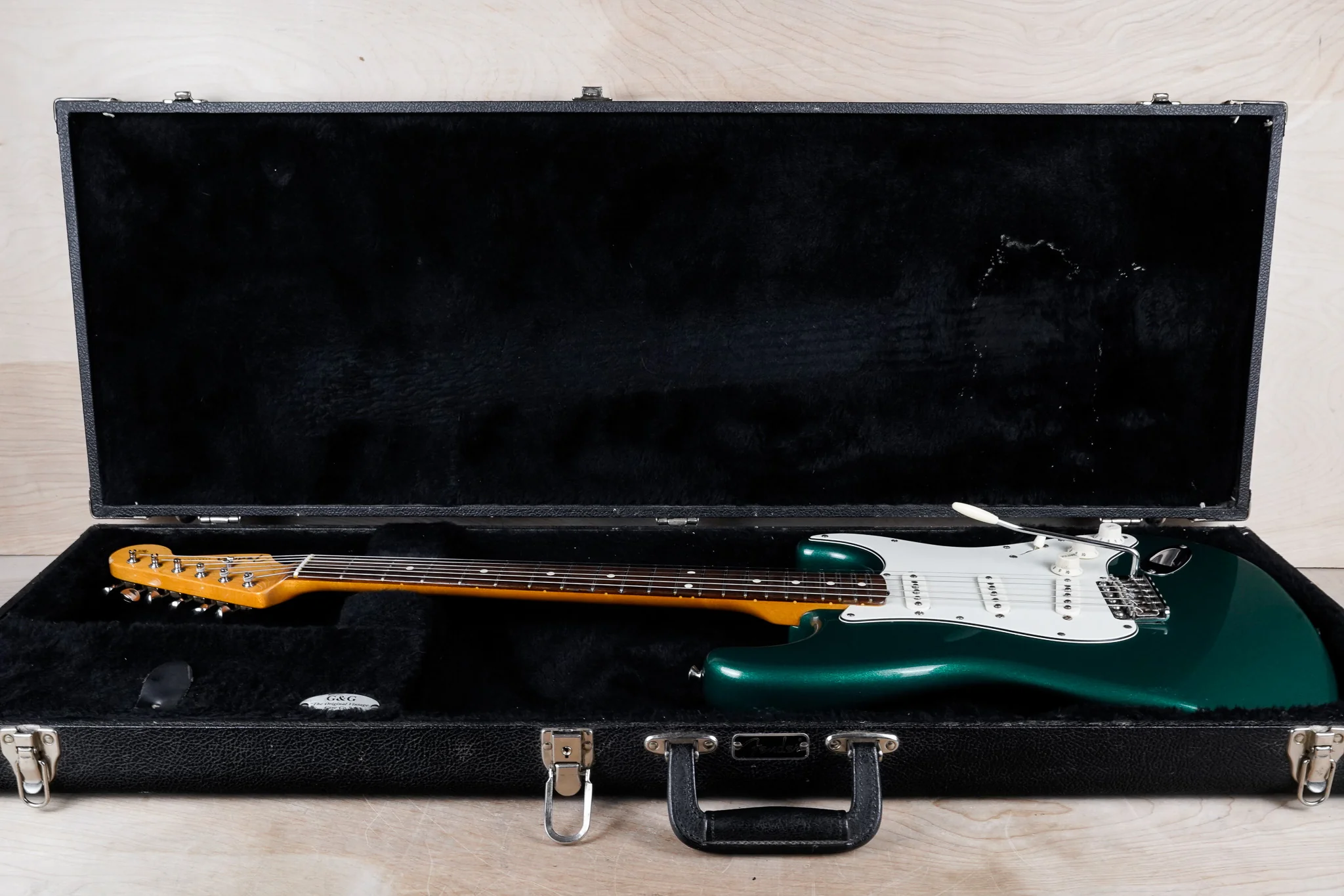 Fender American Vintage '62 Stratocaster 1998 Sherwood Green AVRI w/ Hard Case - Image 2