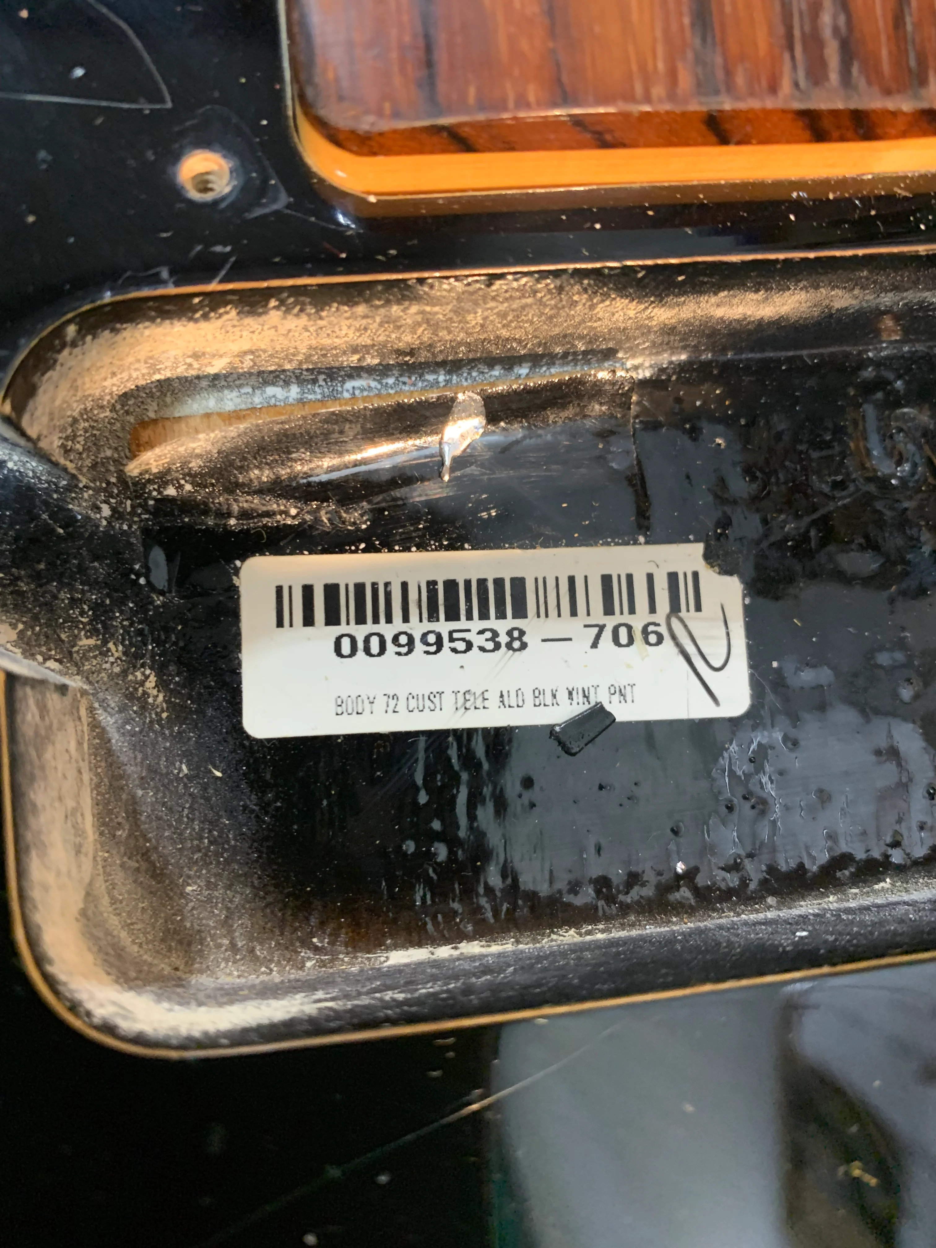 Fender FSR American Vintage '72 Telecaster Custom 2013 Black USA Reissue AVRI w/ Bag - Image 28