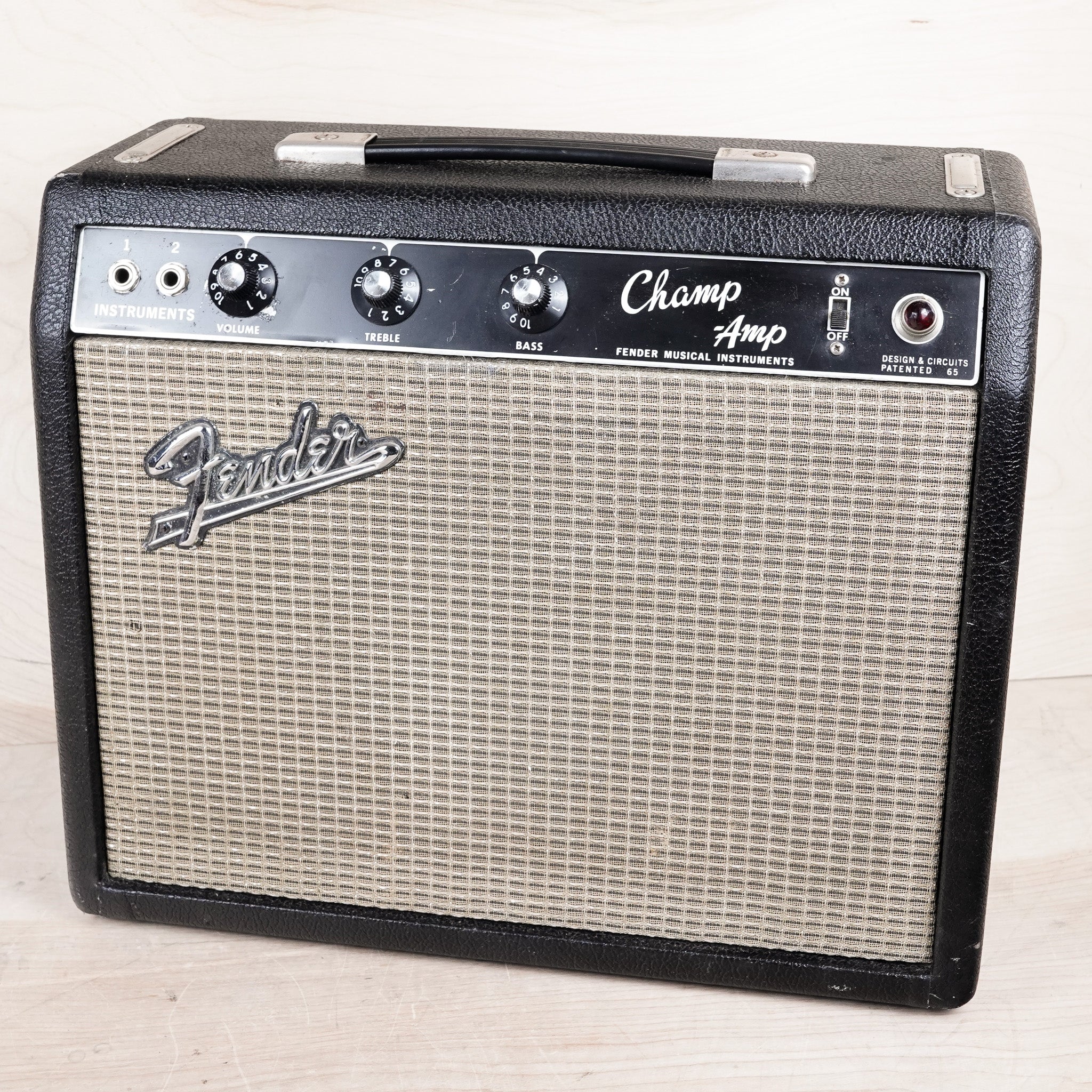 Fender Black Panel Champ 6-Watt 1x8" Guitar Combo 1965