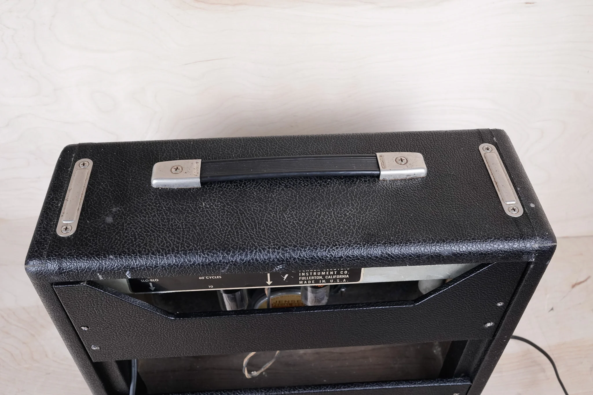 Fender Black Panel Champ 6-Watt 1x8" Guitar Combo 1965 - Image 11