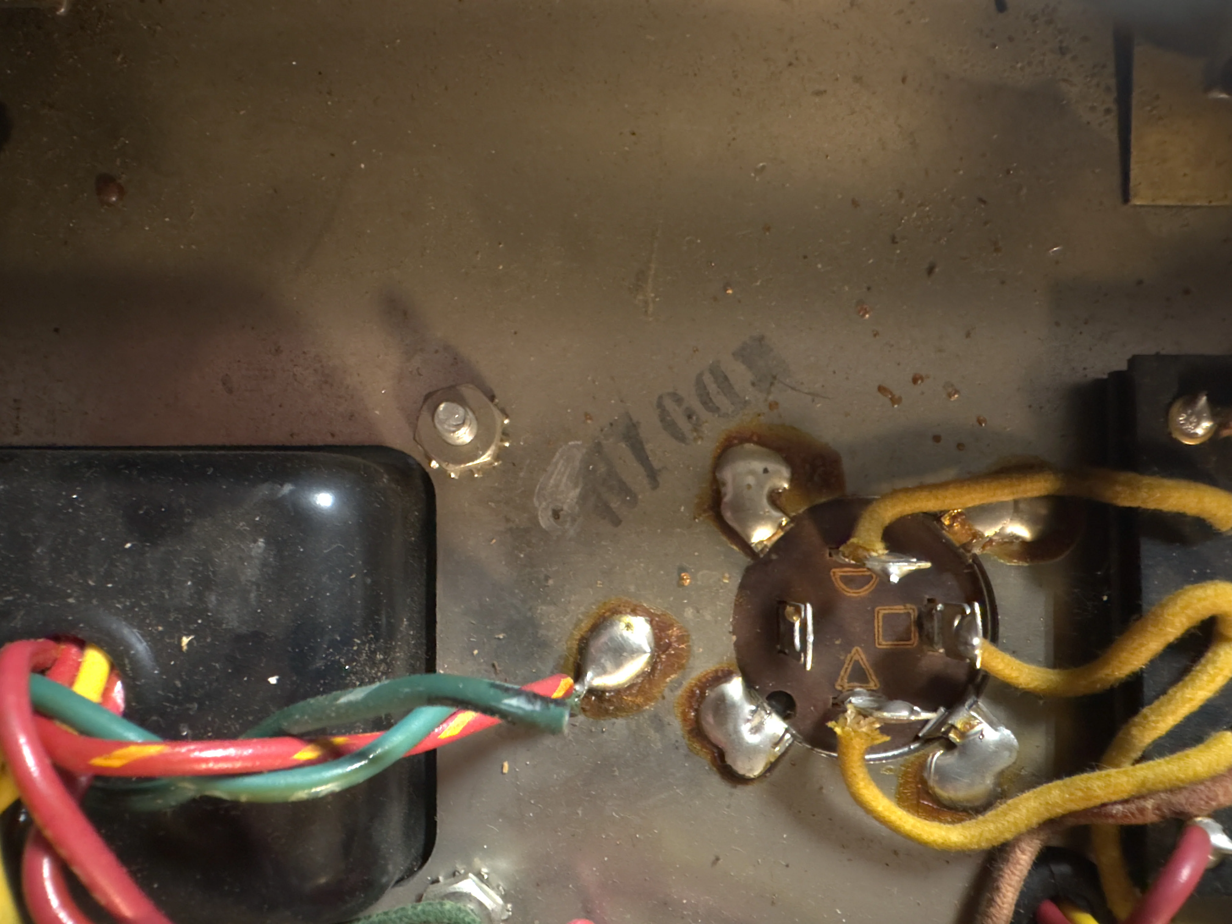 Fender Black Panel Champ 6-Watt 1x8" Guitar Combo 1965 - Image 14