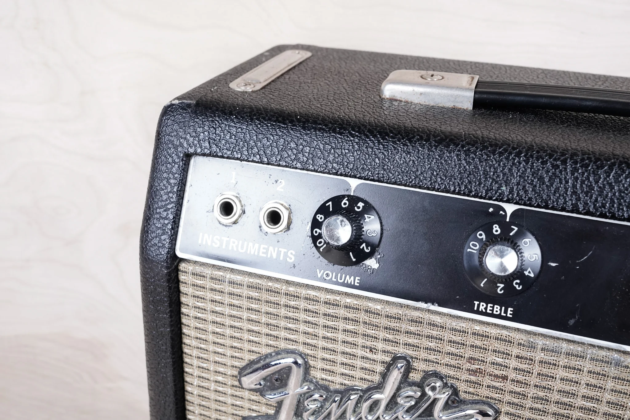 Fender Black Panel Champ 6-Watt 1x8" Guitar Combo 1965 - Image 4