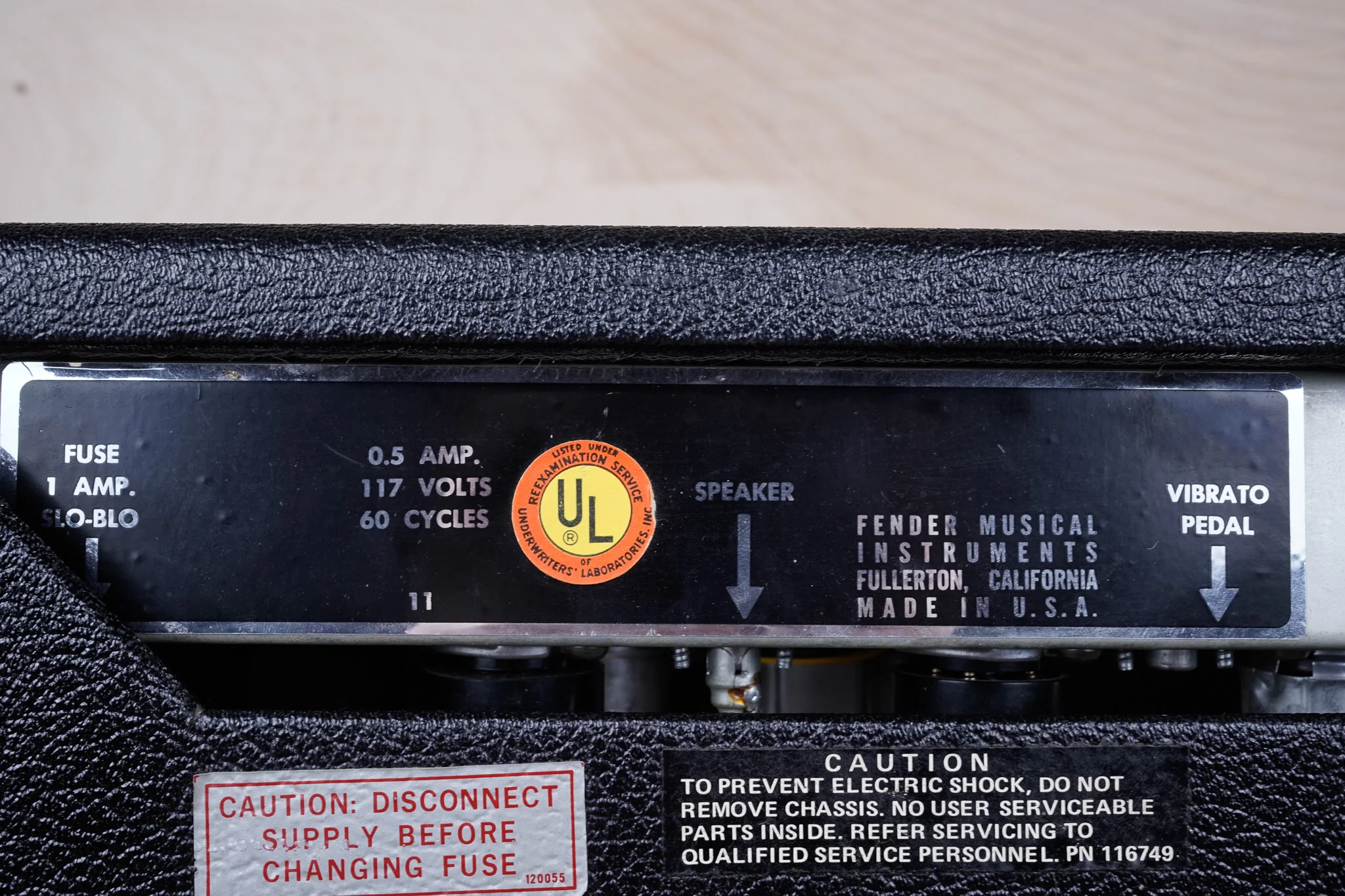 Fender Bronco 6-Watt 1x8" Guitar Combo 1971 Silverface - Image 13