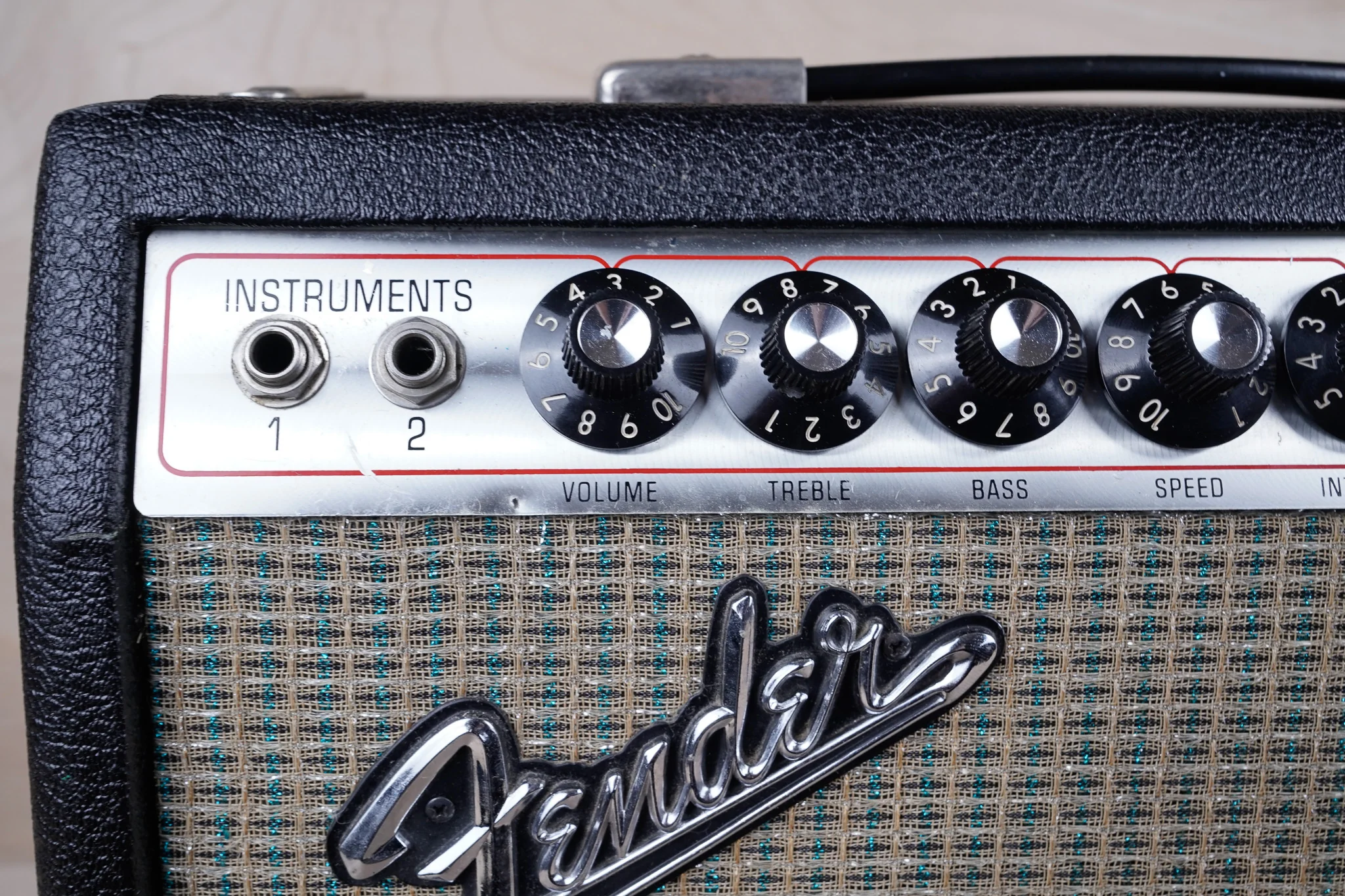 Fender Bronco 6-Watt 1x8" Guitar Combo 1971 Silverface - Image 3