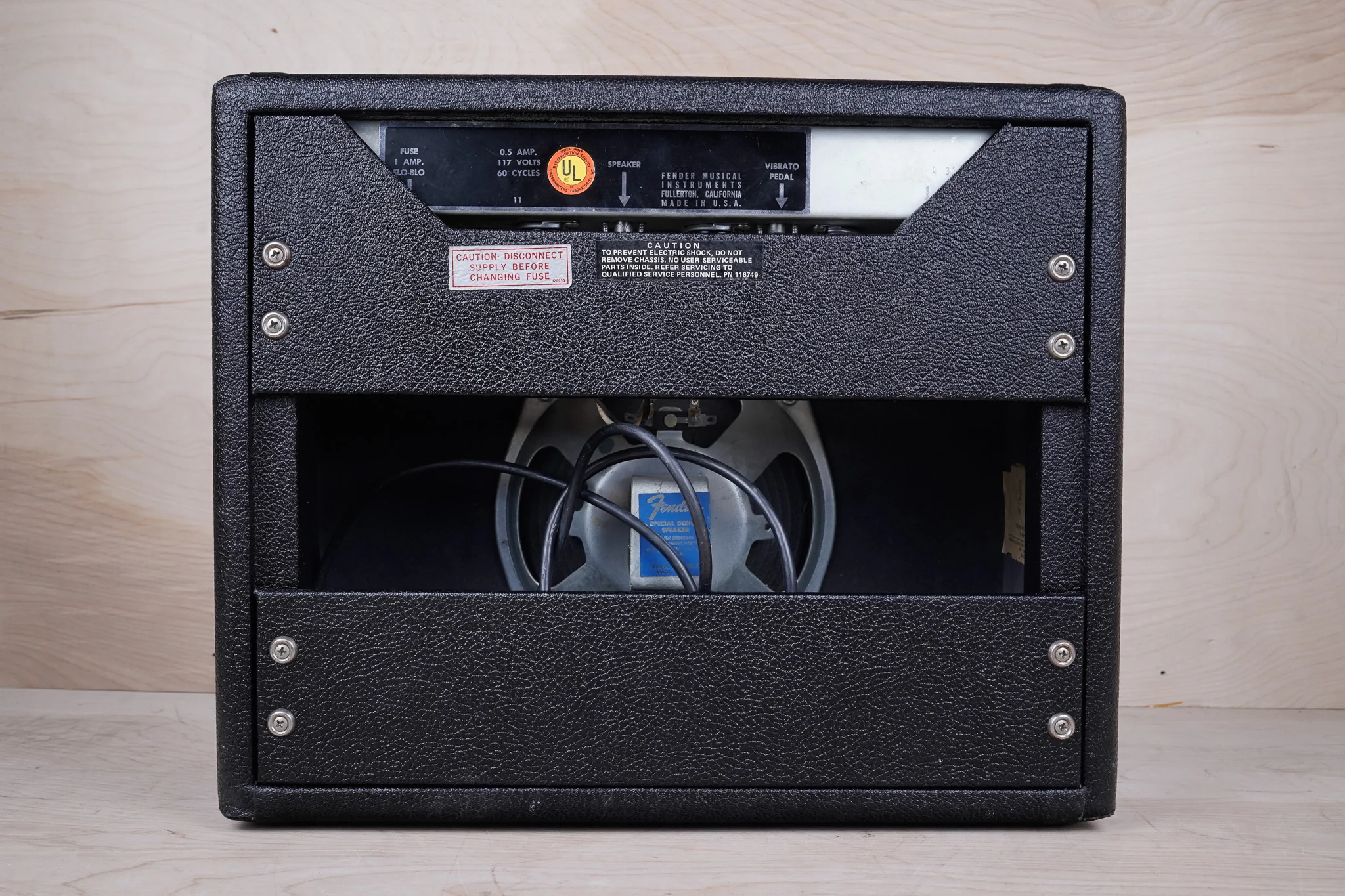 Fender Bronco 6-Watt 1x8" Guitar Combo 1971 Silverface - Image 9