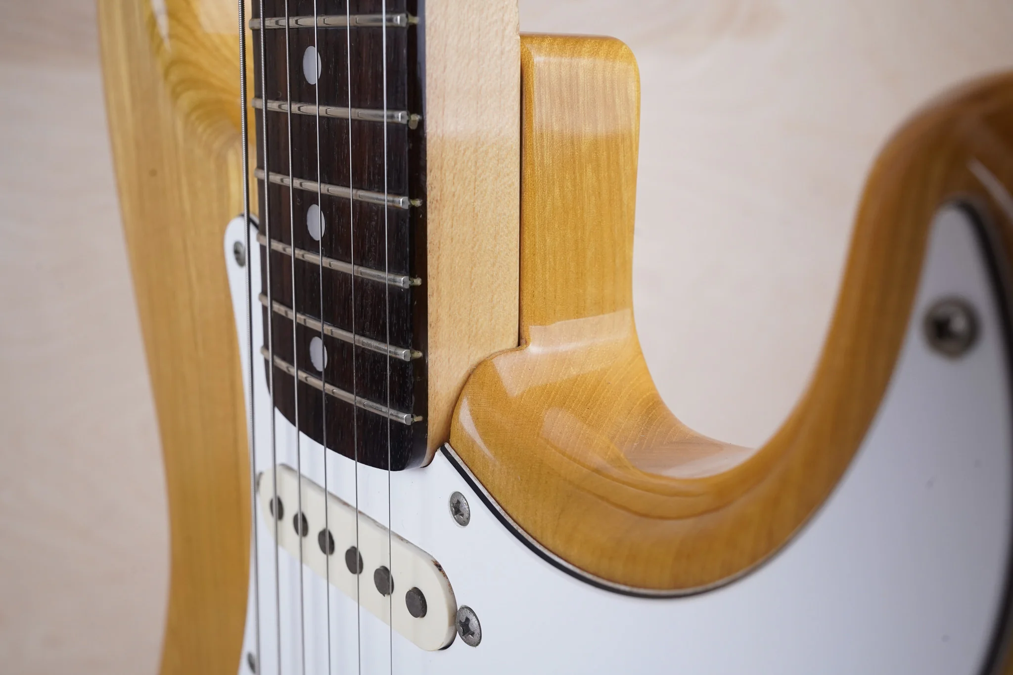 Fender CST-50 Stratocaster MIJ 1990 Natural Collectors Series Made in Japan w/ Bag - Image 18