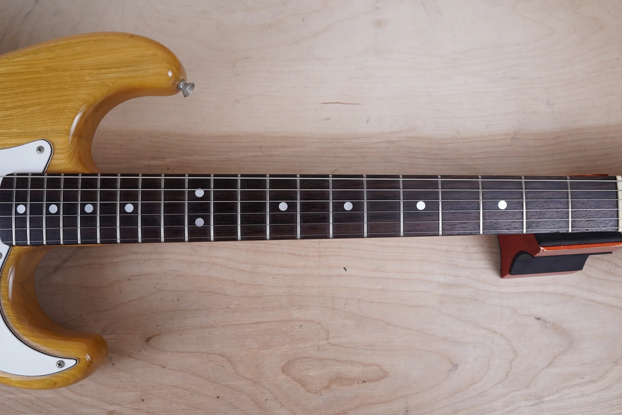 Fender CST-50 Stratocaster MIJ 1990 Natural Collectors Series Made in Japan w/ Bag - Image 6