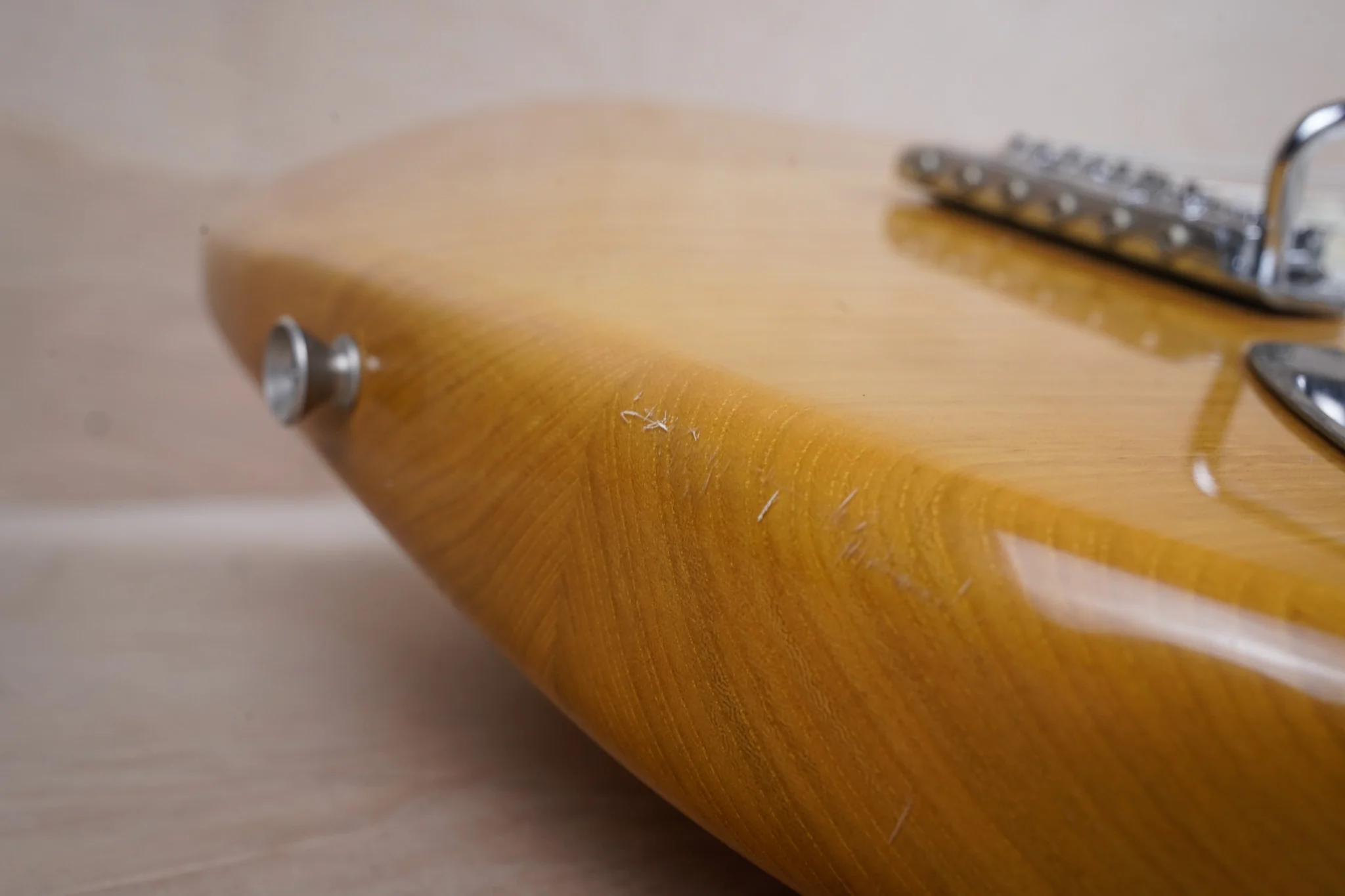 Fender CST-50 Stratocaster MIJ 1990 Natural Collectors Series Made in Japan w/ Bag - Image 8