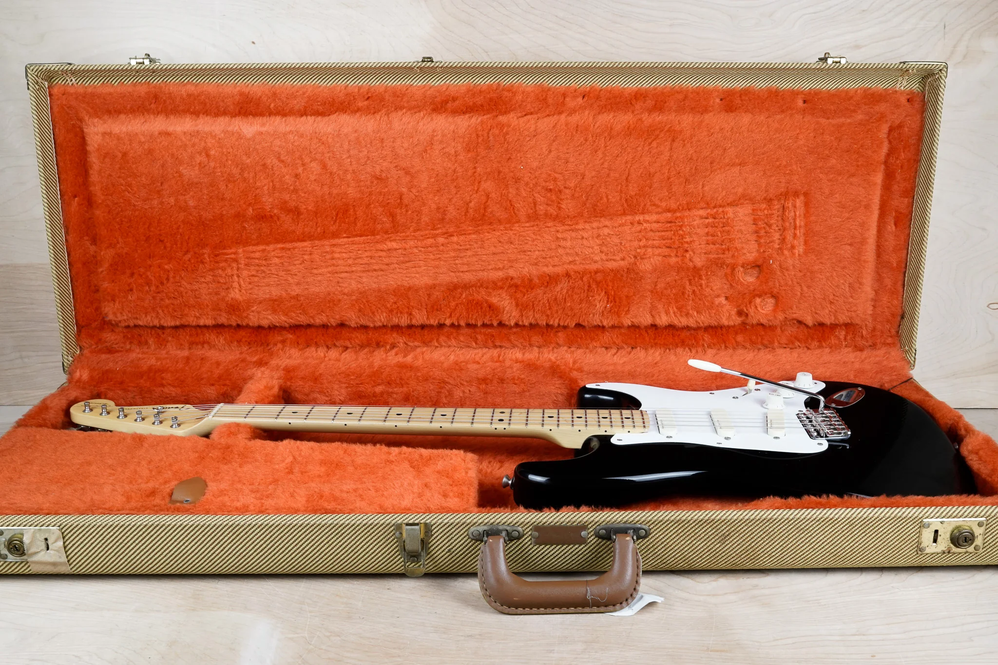 Fender Eric Clapton Artist Series Signature Stratocaster 1996 Black USA w/ OHSC - Image 2
