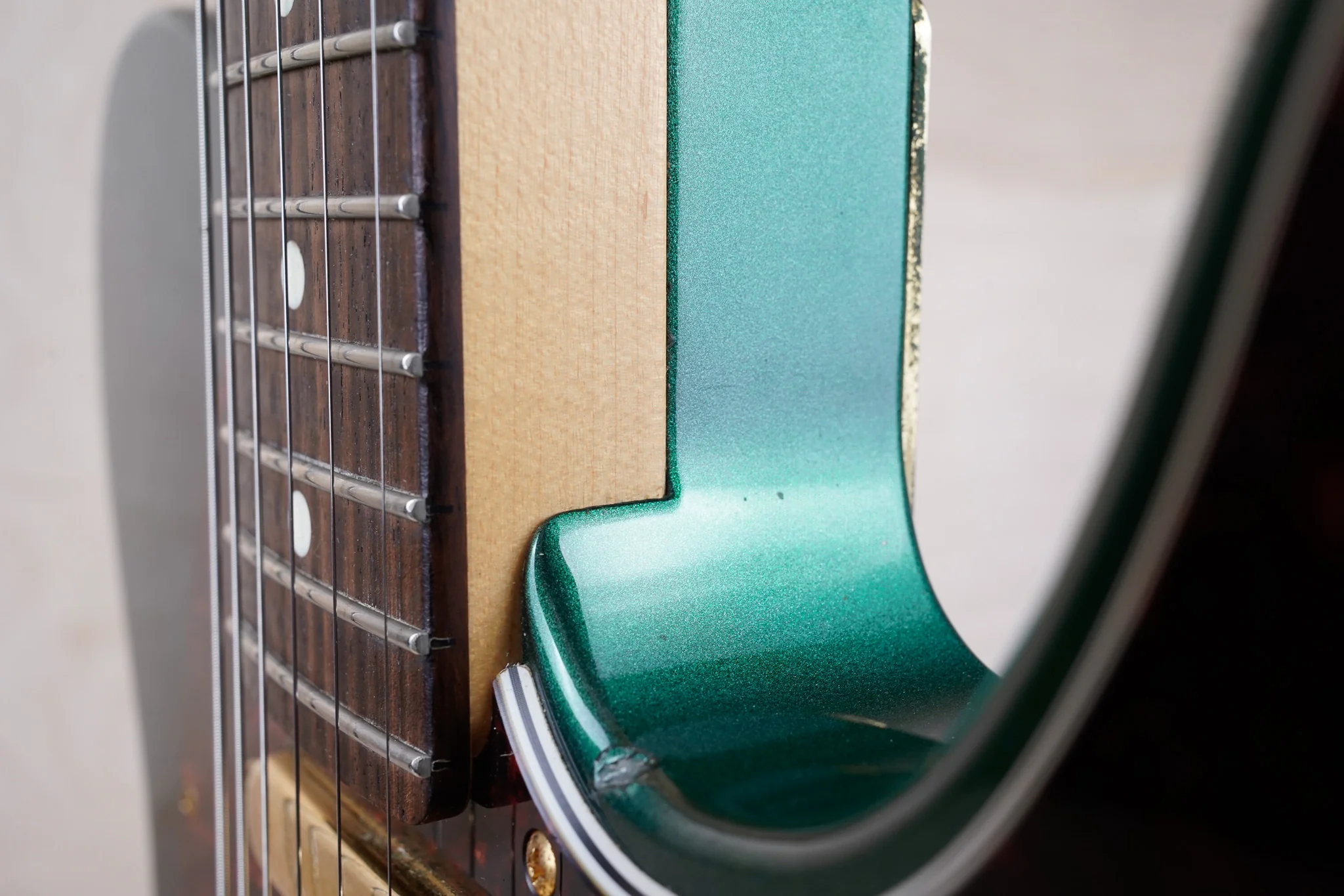 Fender FSR 75th Anniversary Hybrid II Telecaster MIJ 2021 Sherwood Green Metallic Japan w/ Bag - Image 19