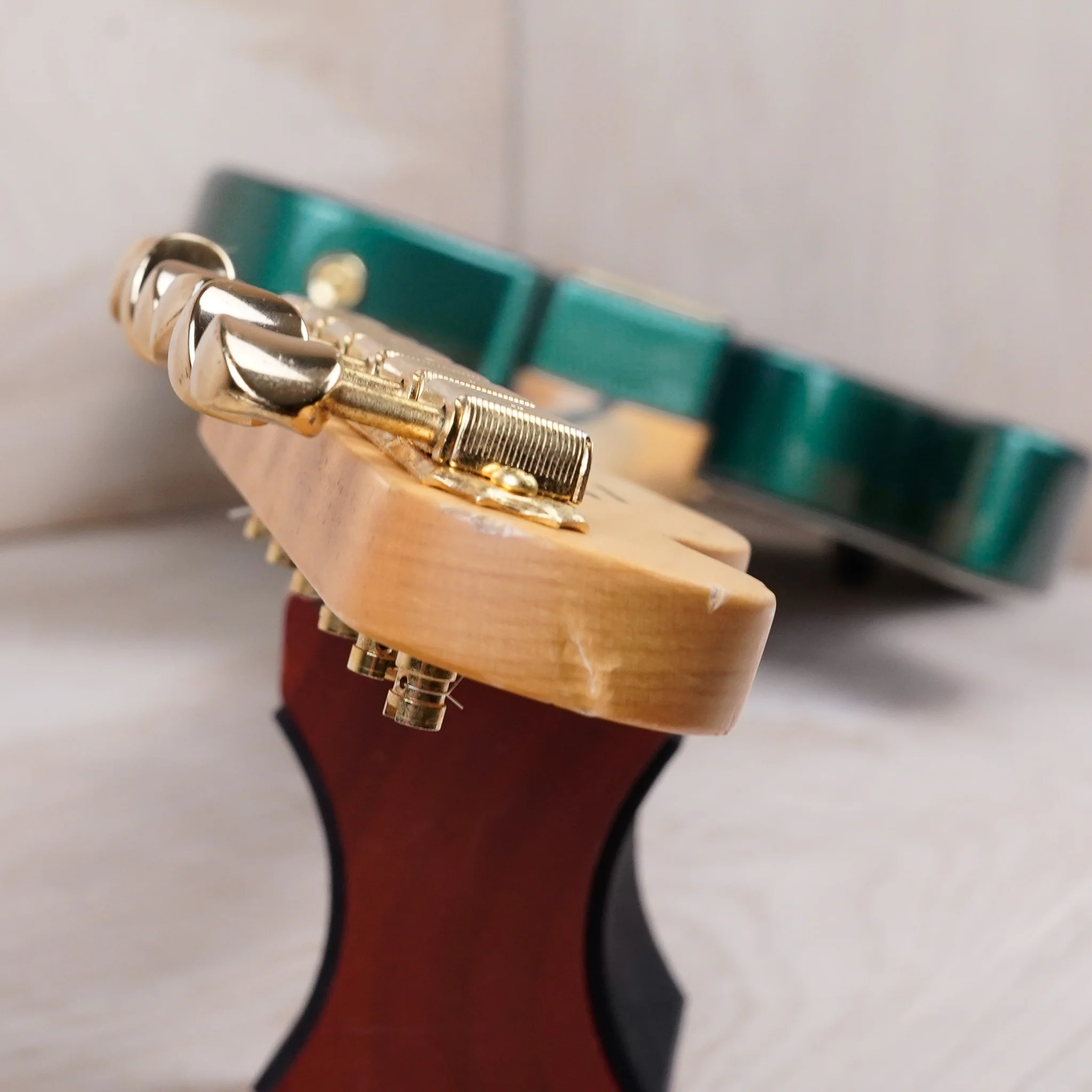 Fender FSR 75th Anniversary Hybrid II Telecaster MIJ 2021 Sherwood Green Metallic Japan w/ Bag - Image 30