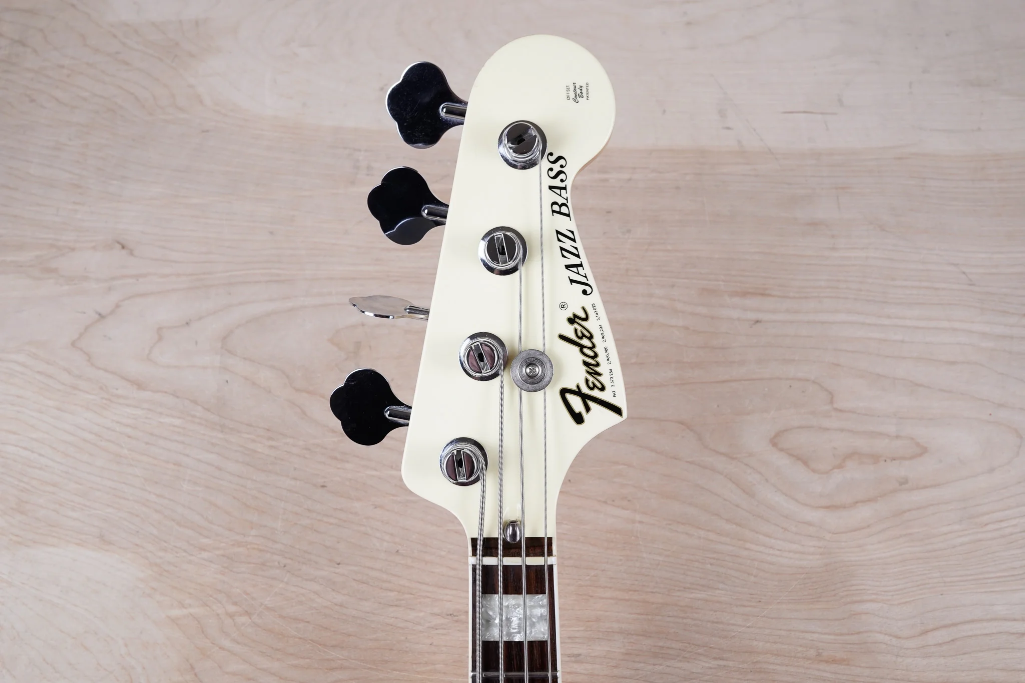 Fender FSR American Vintage '70s Jazz Bass 2003 Olympic White USA AVRI w/ Hard Case - Image 17