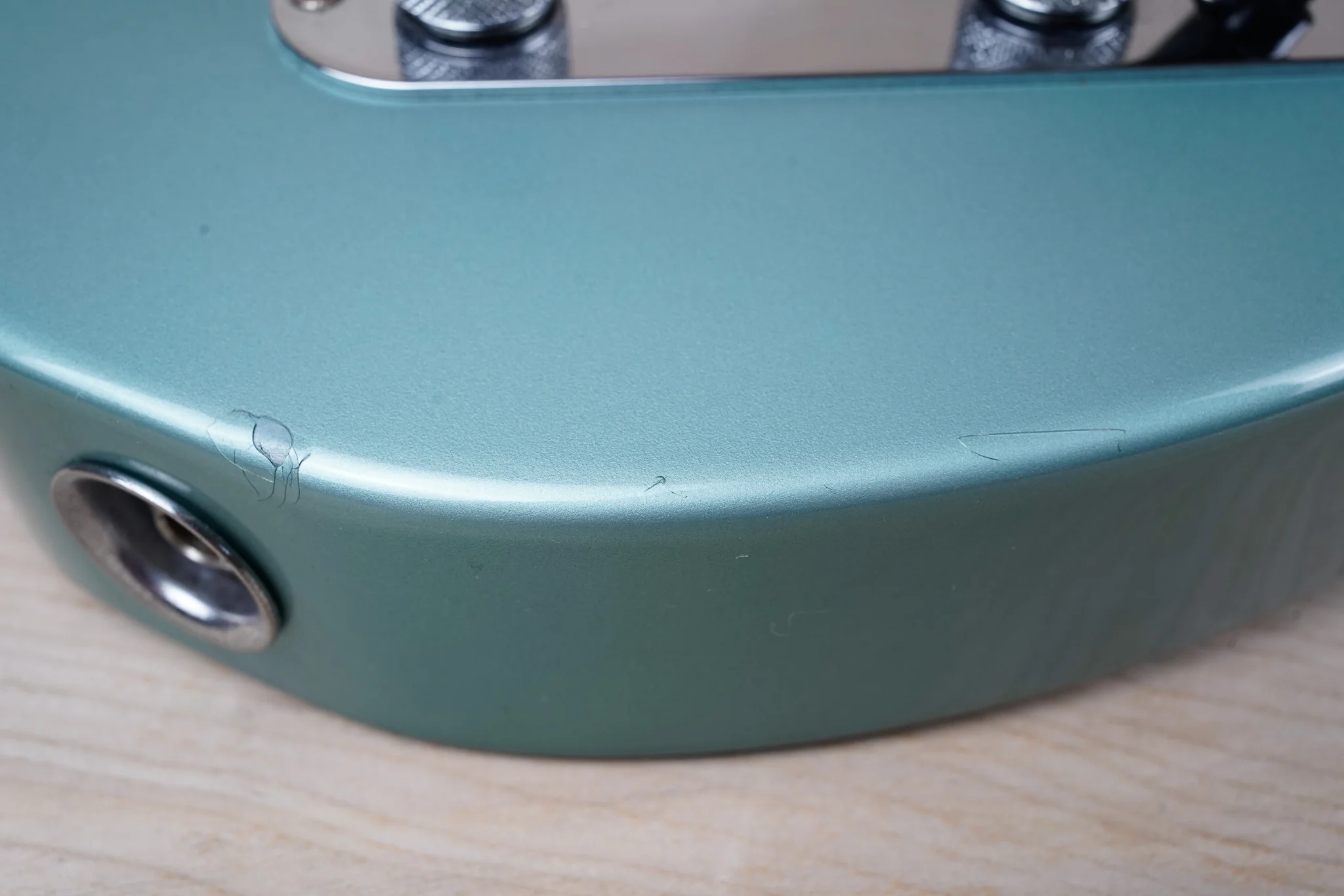 Fender Hybrid '60s Telecaster MIJ 2017 Ocean Turquoise Metallic Made in Japan w/ Bag - Image 7