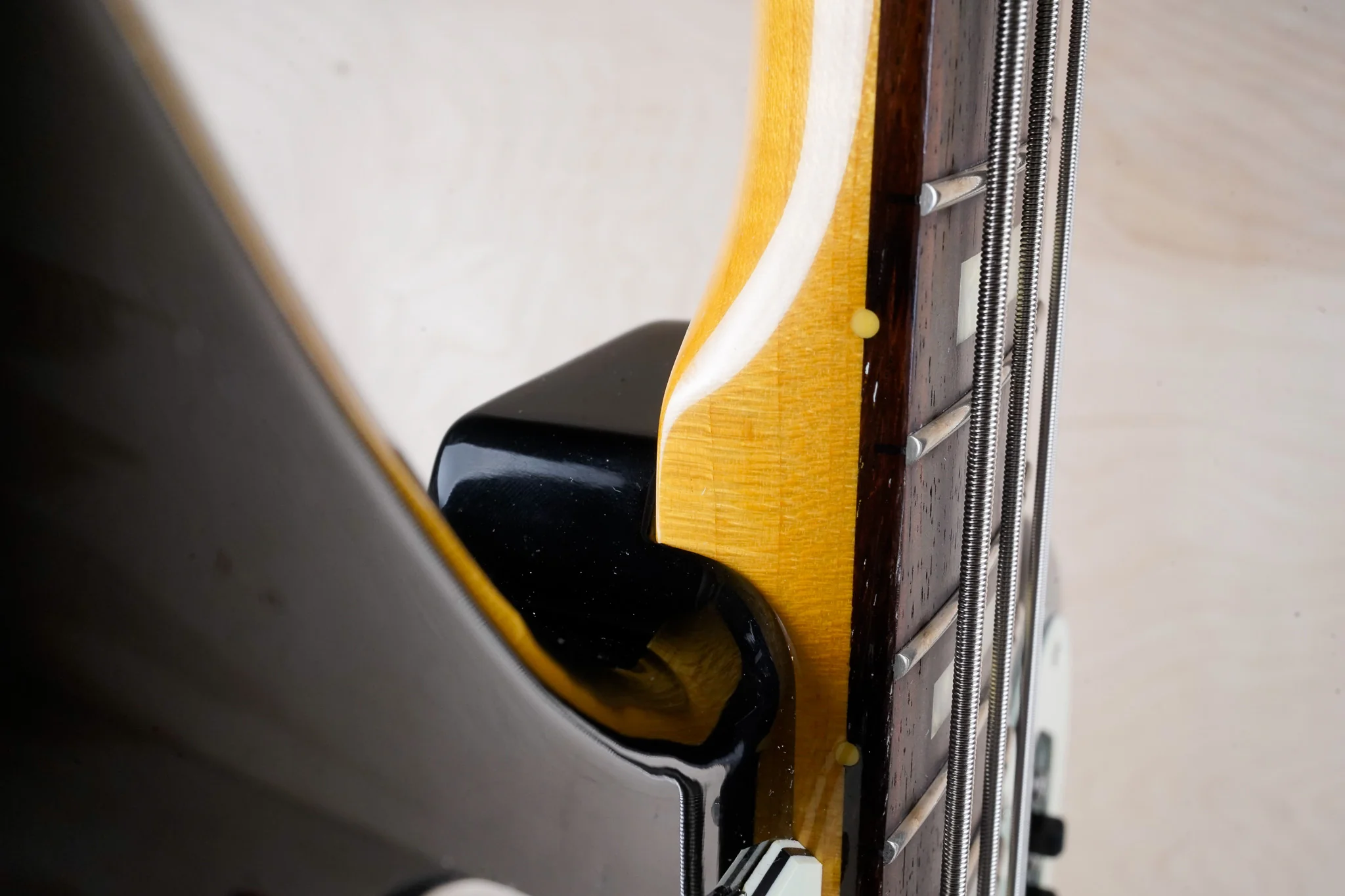 Fender JAB-97EQ Jaguar Bass CIJ 2006 Black Crafted in Japan w/ Bag - Image 11