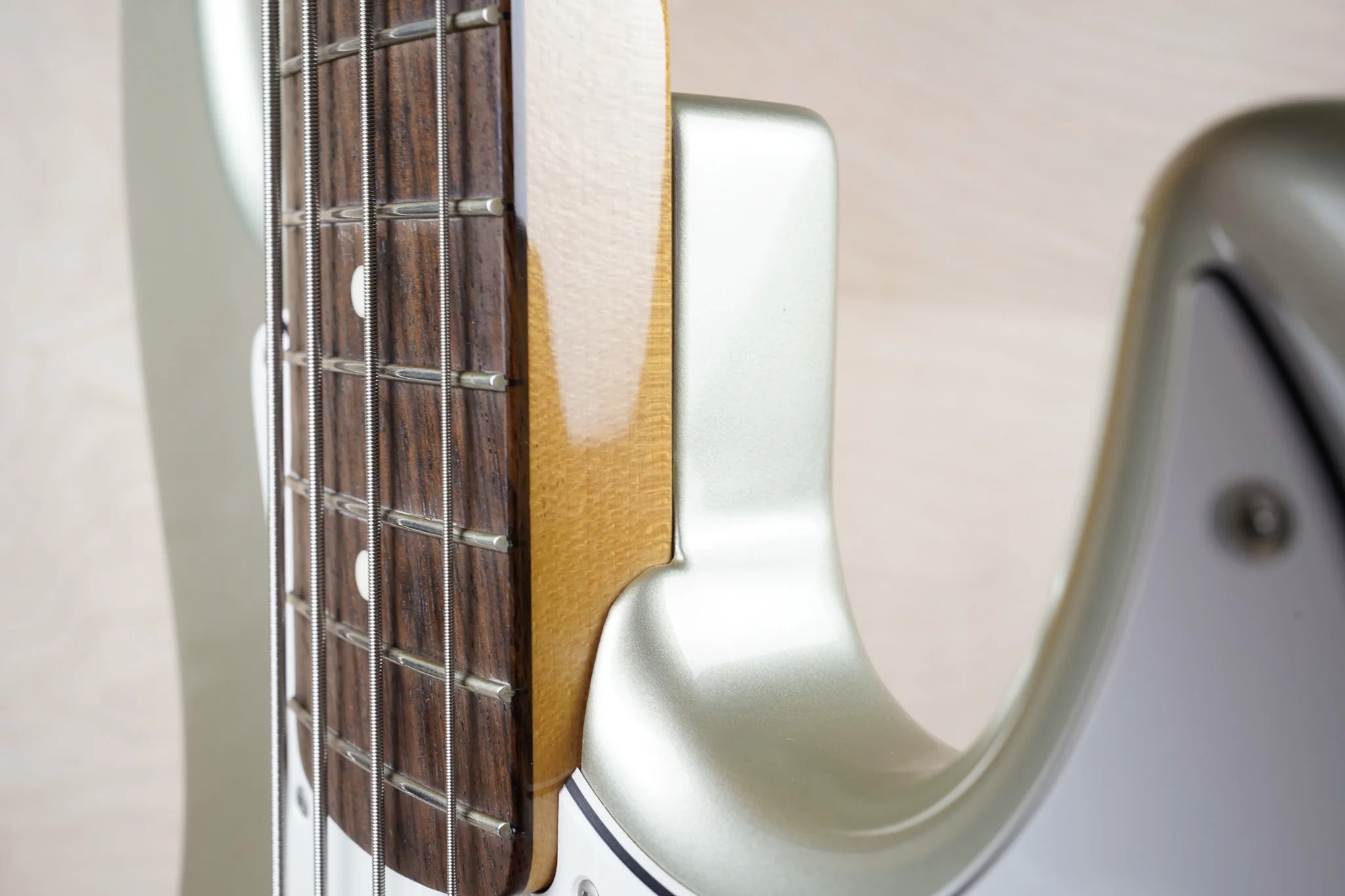 Fender JB-62 Jazz Bass Reissue 2010 Inca Silver Aged Made in Japan MIJ w/ Bag - Image 17