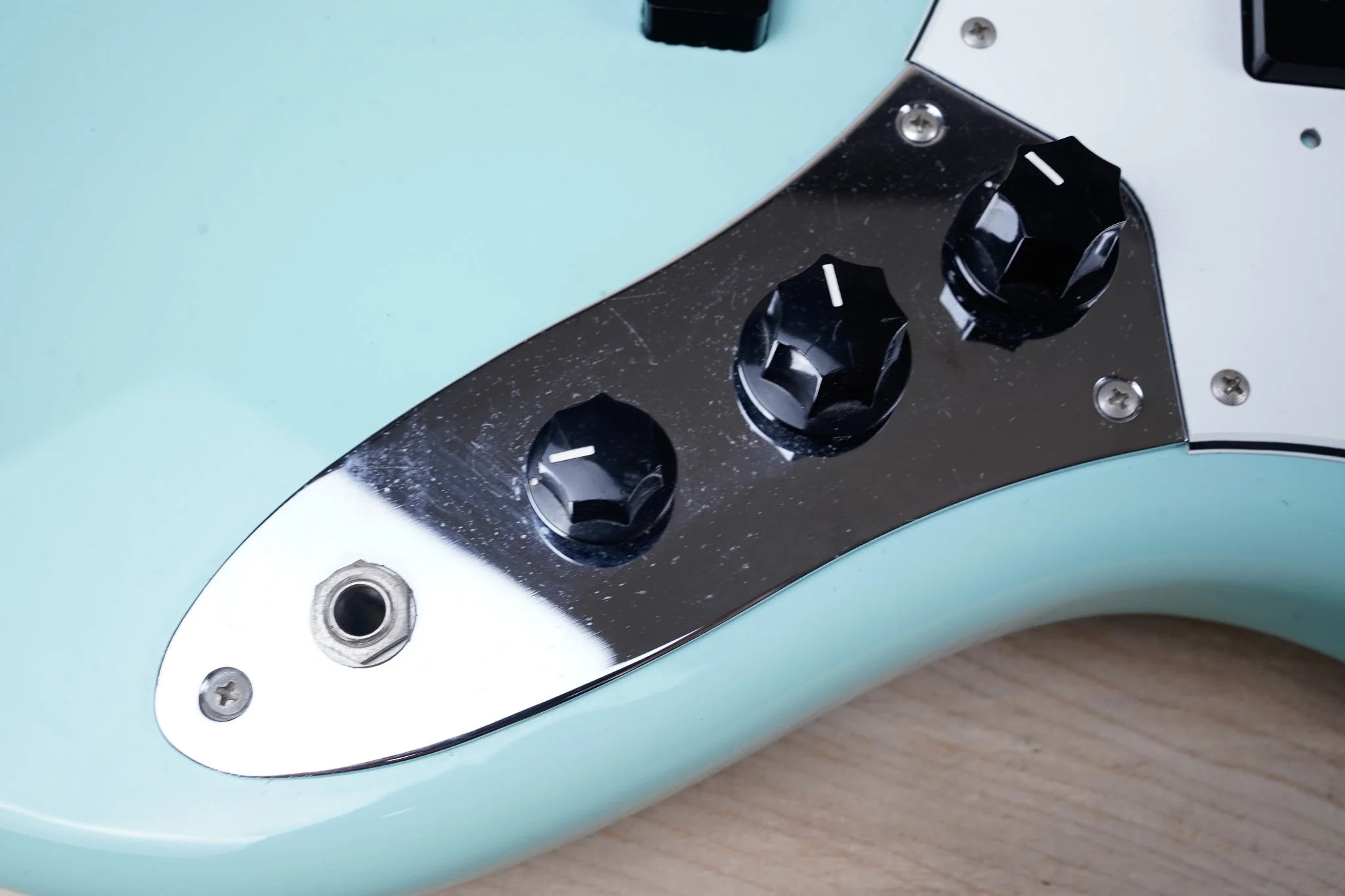 Fender JB-62 Jazz Bass Reissue CIJ 2002 Sonic Blue Japan w/ Bag - Image 11